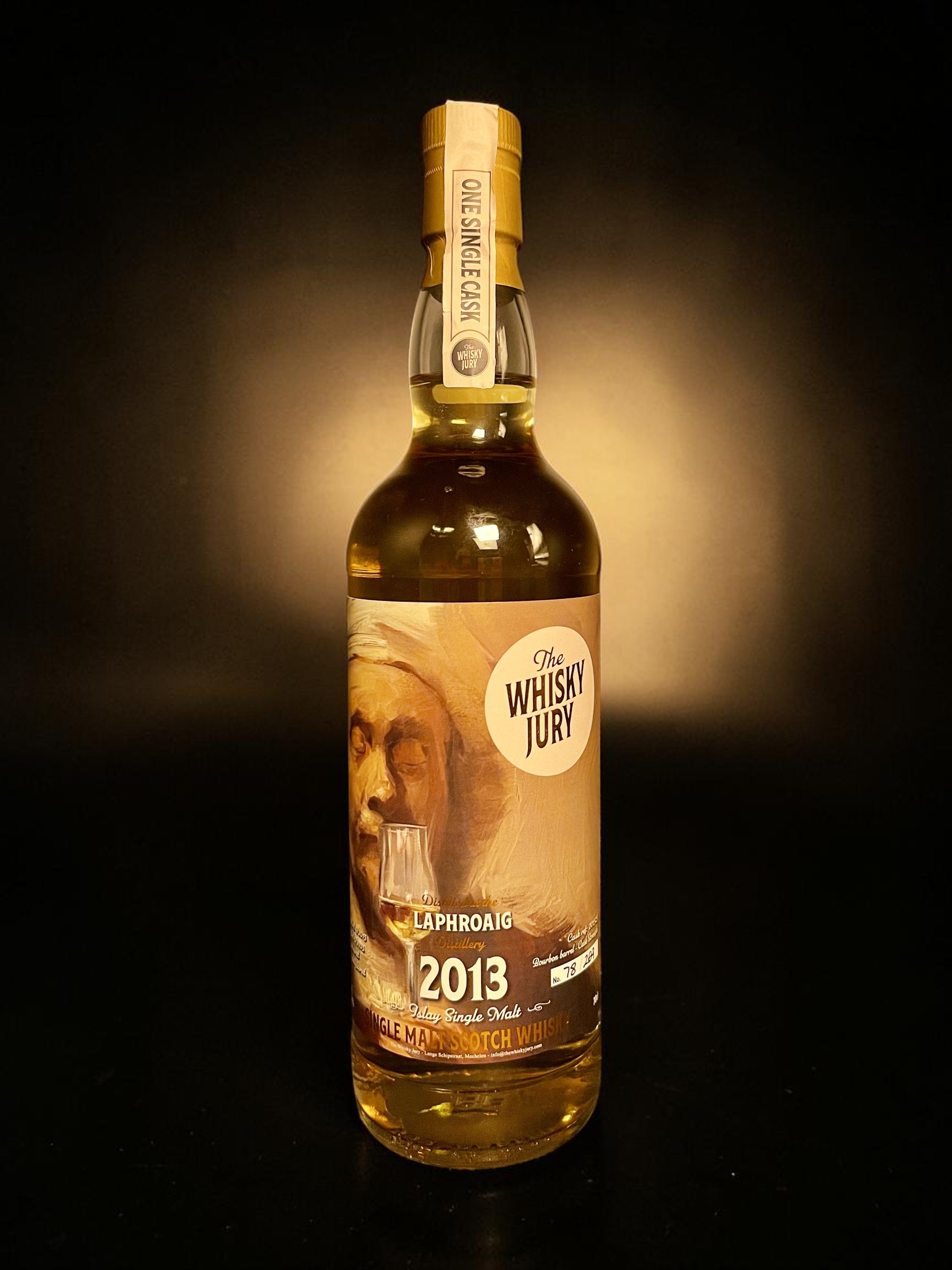 Laphroaig 2013 10 Year Old Single Cask Bourbon Barrel #201323