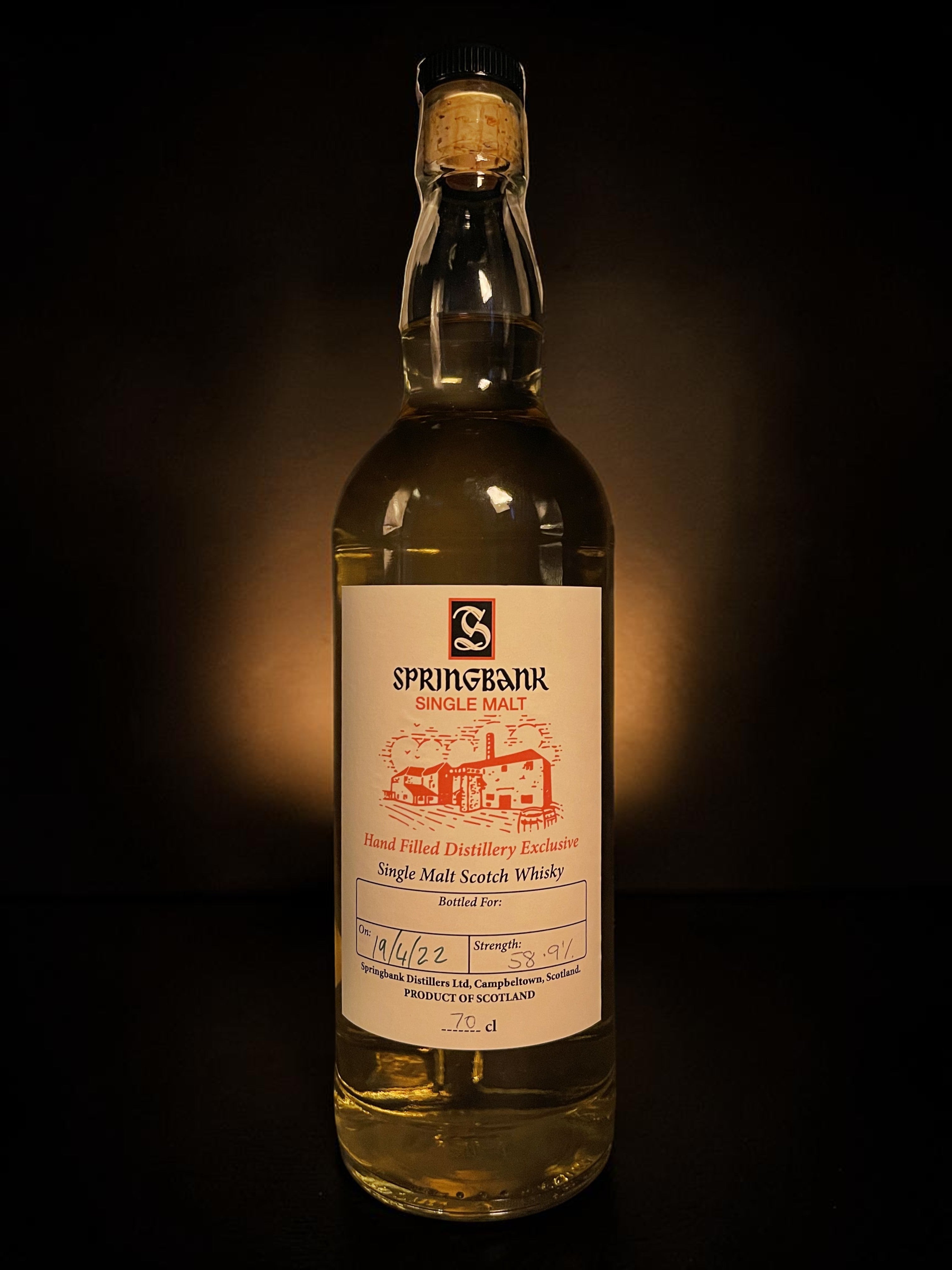 Springbank 8年 Distillery Exclusive
