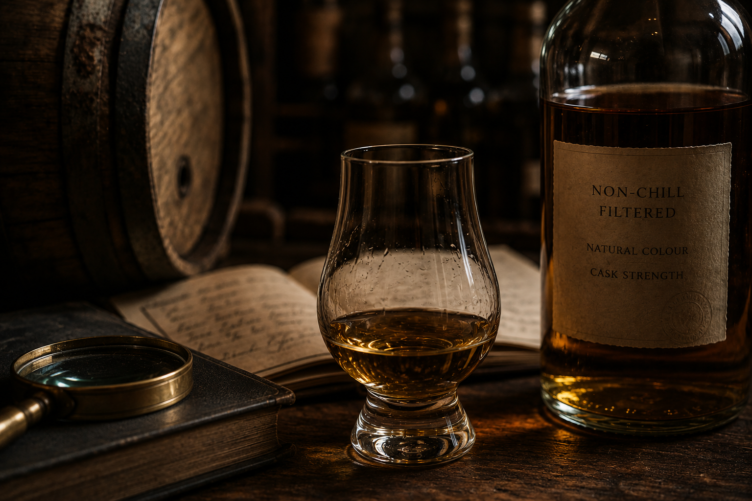 Non-Chill Filtration, Texture, and Whisky Character
