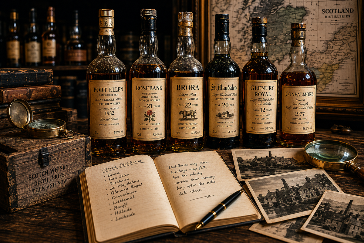 The Quiet Disappearance of Closed Distillery Whisky