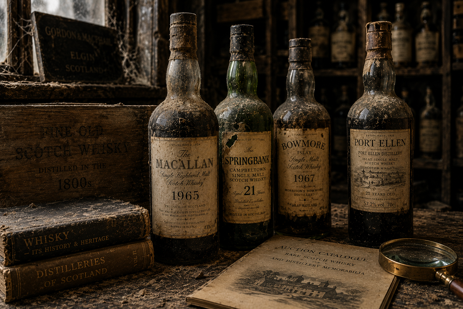 The Romance of Dusty Bottles