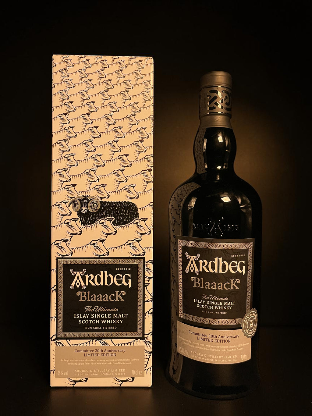 Ardbeg Blaaack Committee 20th Anniversary Limited Edition 2020 | Ardbeg