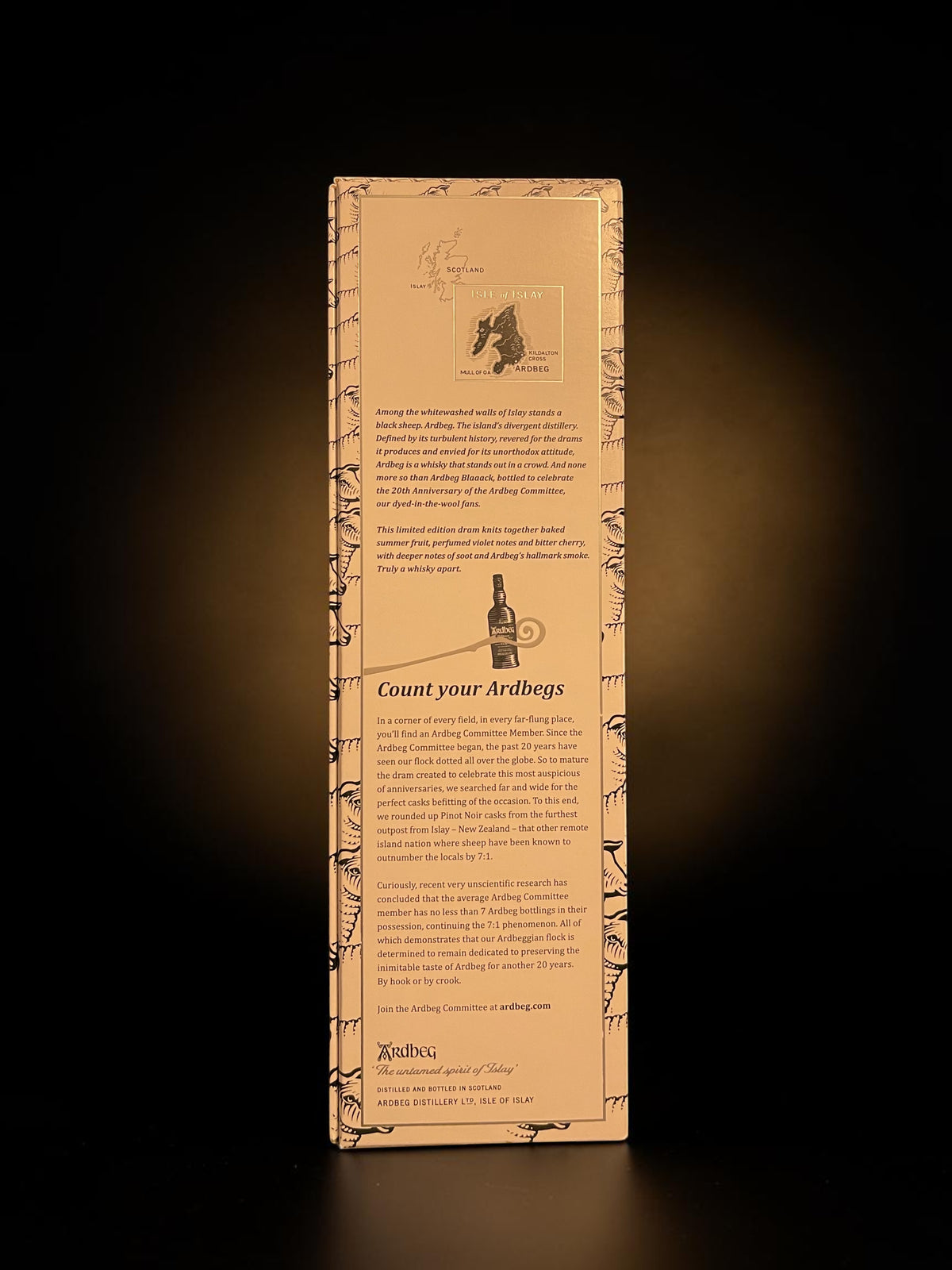 Ardbeg Blaaack Committee 20th Anniversary Limited Edition 2020 | Ardbeg
