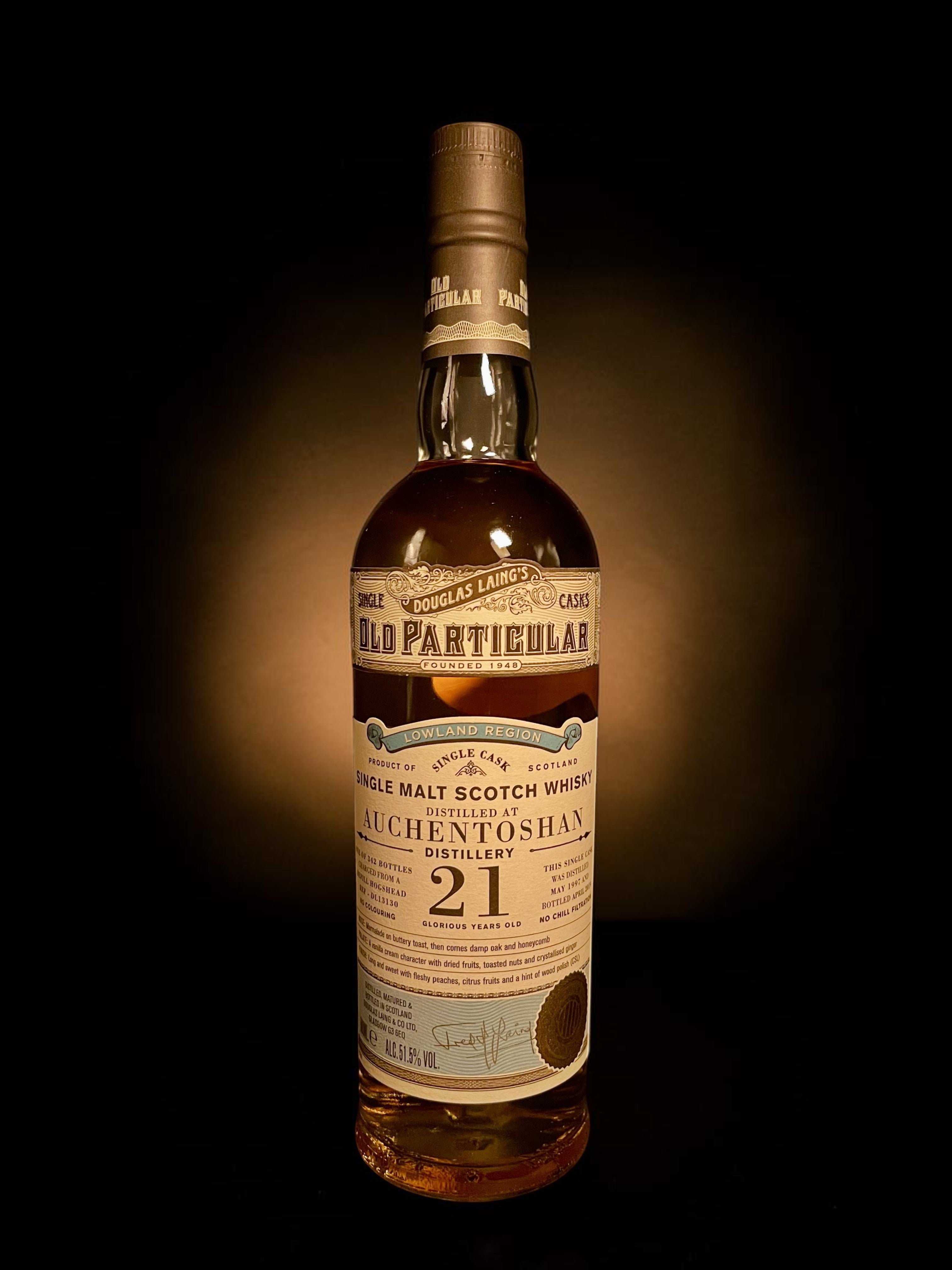 Auchentoshan 1997 21 Year Old Old Particular Douglas Laing | Old