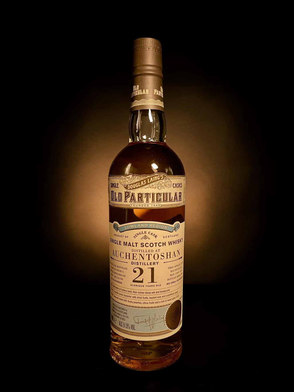 Auchentoshan 1997 21 Year Old Old Particular Douglas Laing | Old Particular