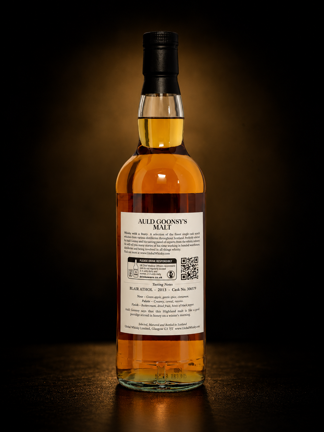 Blair Athol 2013 9 Year Old Single Cask #306579 Auld Goonsy's Malt | Global Whisky