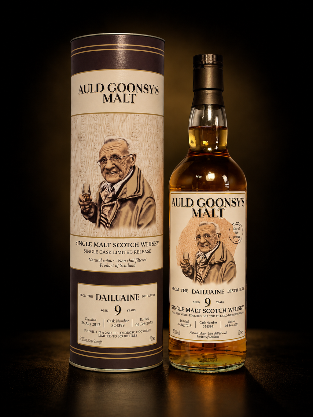 Dailuaine 2013 9 Year Old Single Cask #324399 Auld Goonsy's Malt | Global Whisky