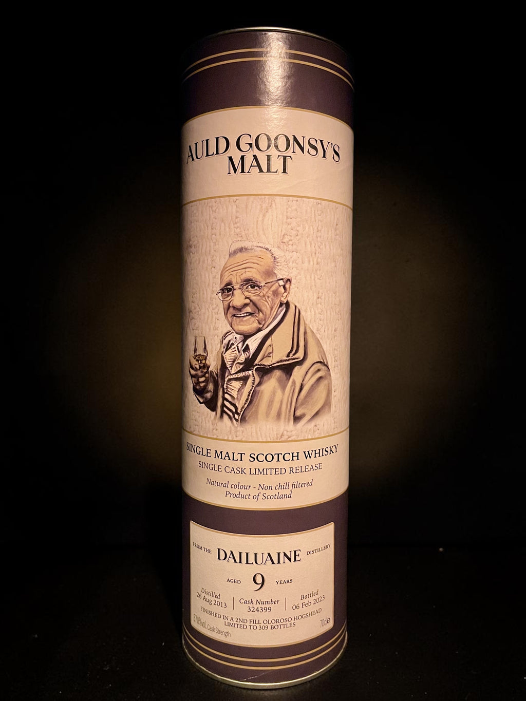 Dailuaine 2013 9 Year Old Single Cask #324399 Auld Goonsy's Malt | Global Whisky