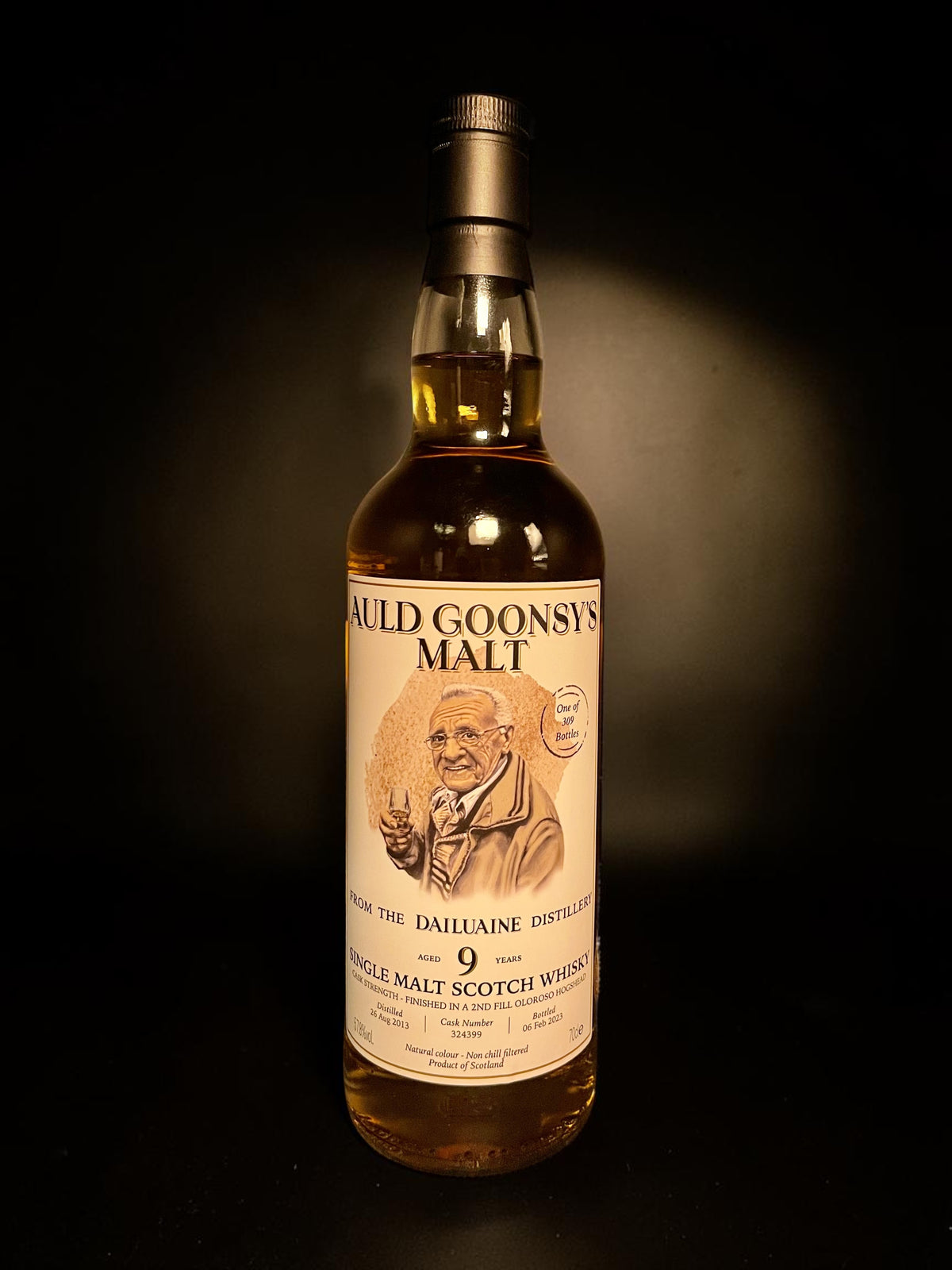 Dailuaine 2013 9 Year Old Single Cask #324399 Auld Goonsy's Malt | Global Whisky