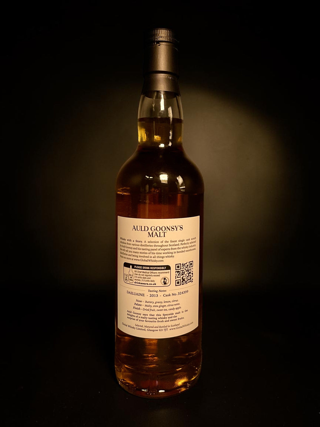 Dailuaine 2013 9 Year Old Single Cask #324399 Auld Goonsy's Malt | Global Whisky