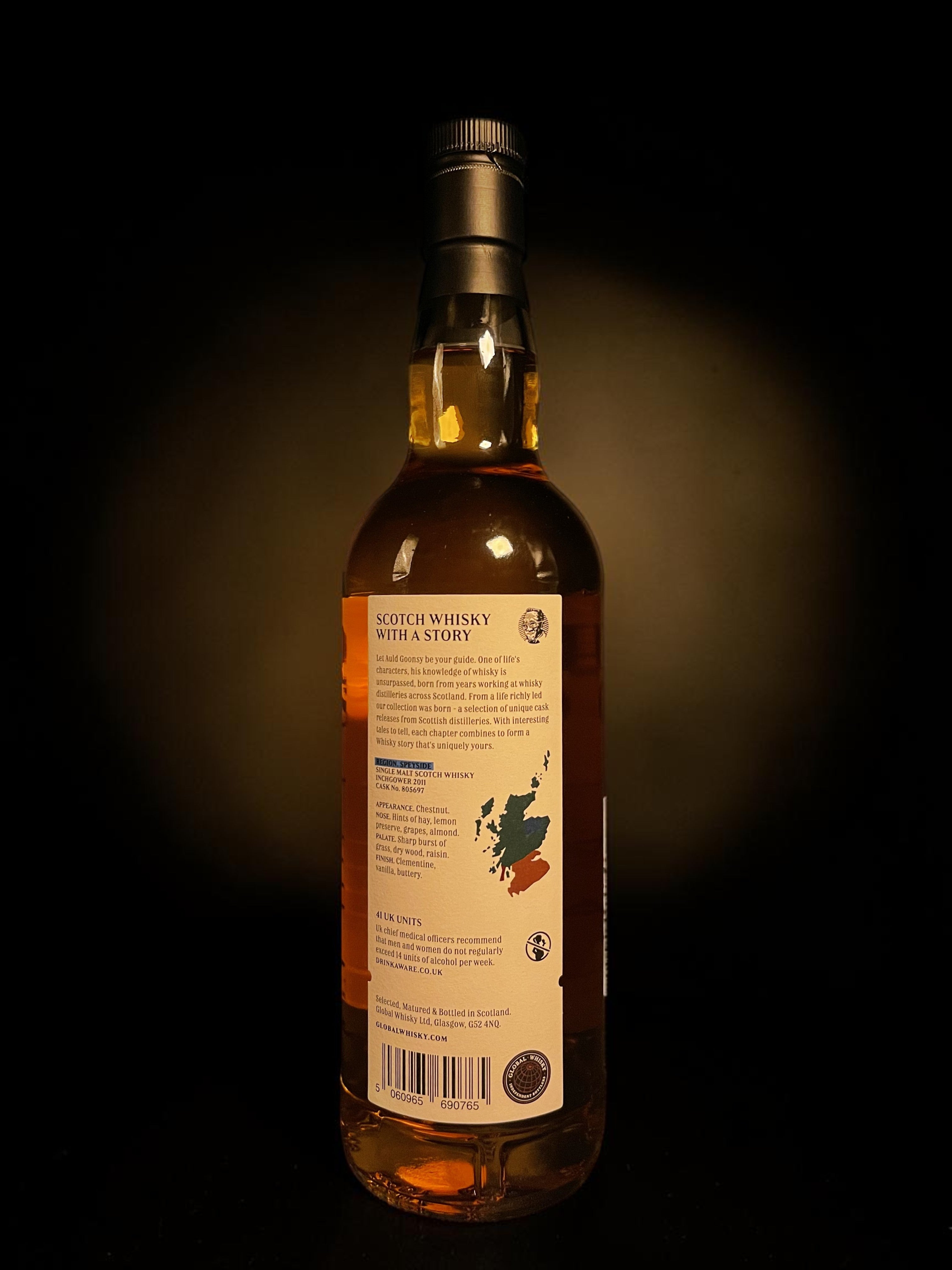 Inchgower 2011 13 Year Old Single Cask #805697 Auld Goonsy | Global Whisky