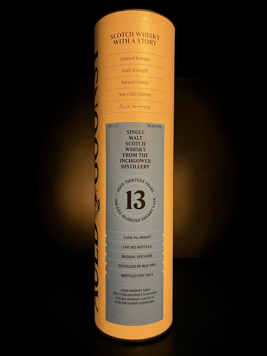 Inchgower 2011 13 Year Old Single Cask #805697 Auld Goonsy | Global Whisky