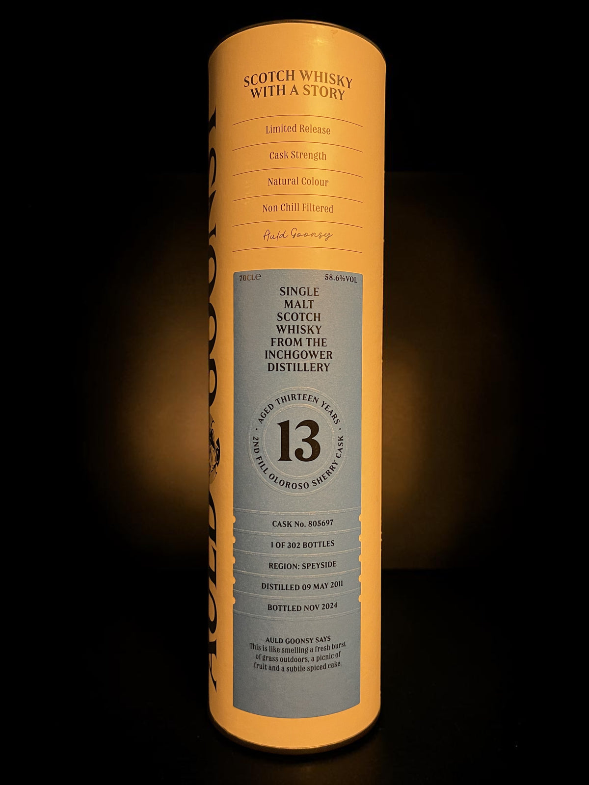 Inchgower 2011 13 Year Old Single Cask #805697 Auld Goonsy | Global Whisky
