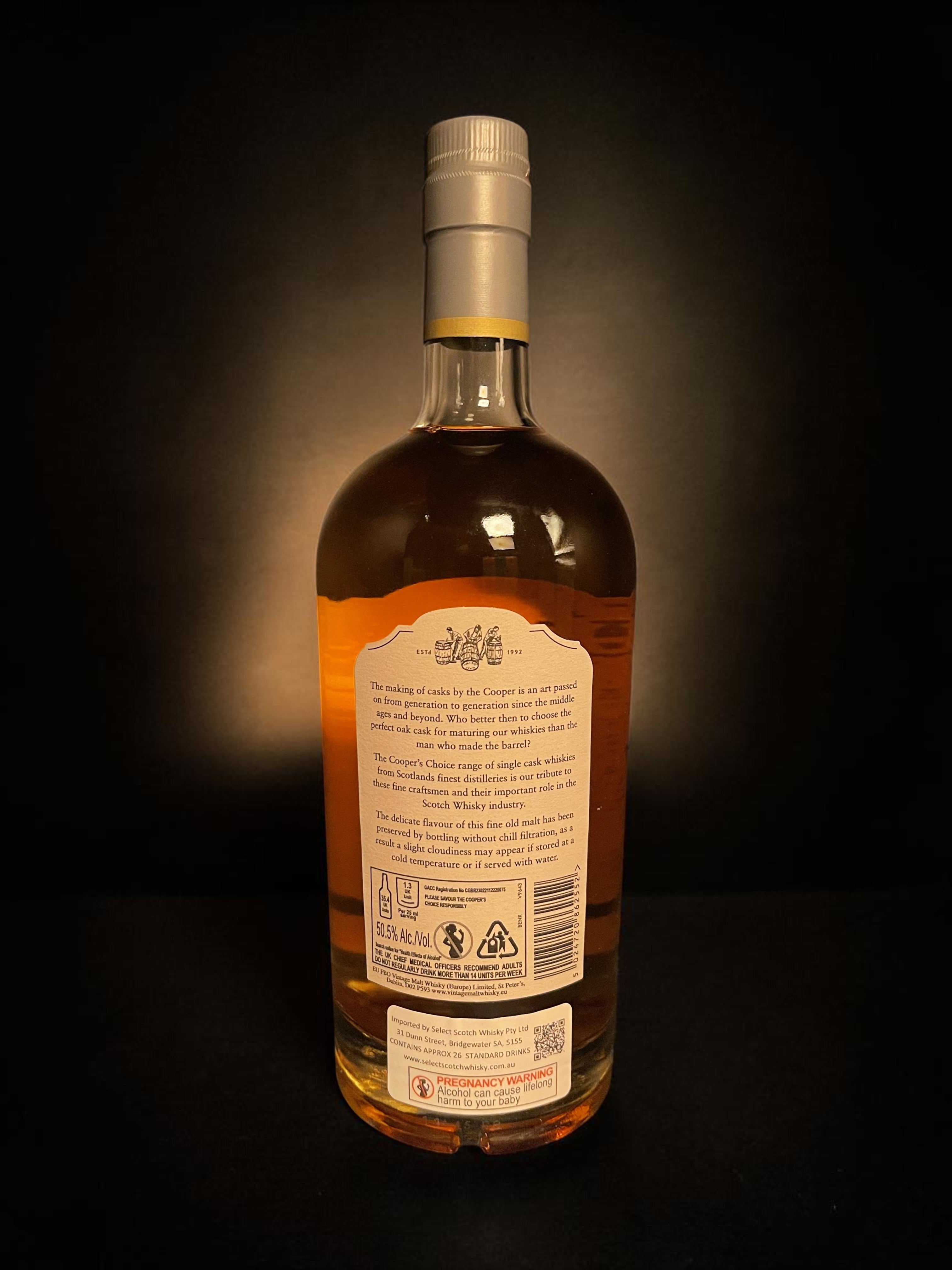 Benrinnes 2011 11 Year Old Brandy Cask Finish Single Cask #305114 | Cooper’s Choice