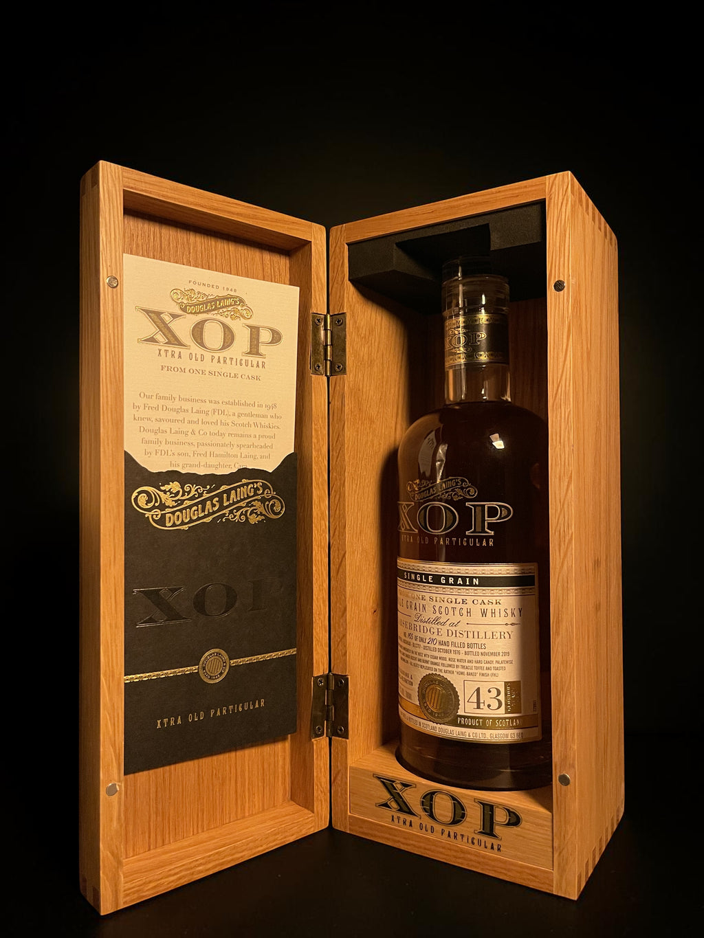 Carsebridge 1976 43 Year Old XOP Cask DL13717 | Douglas Laing