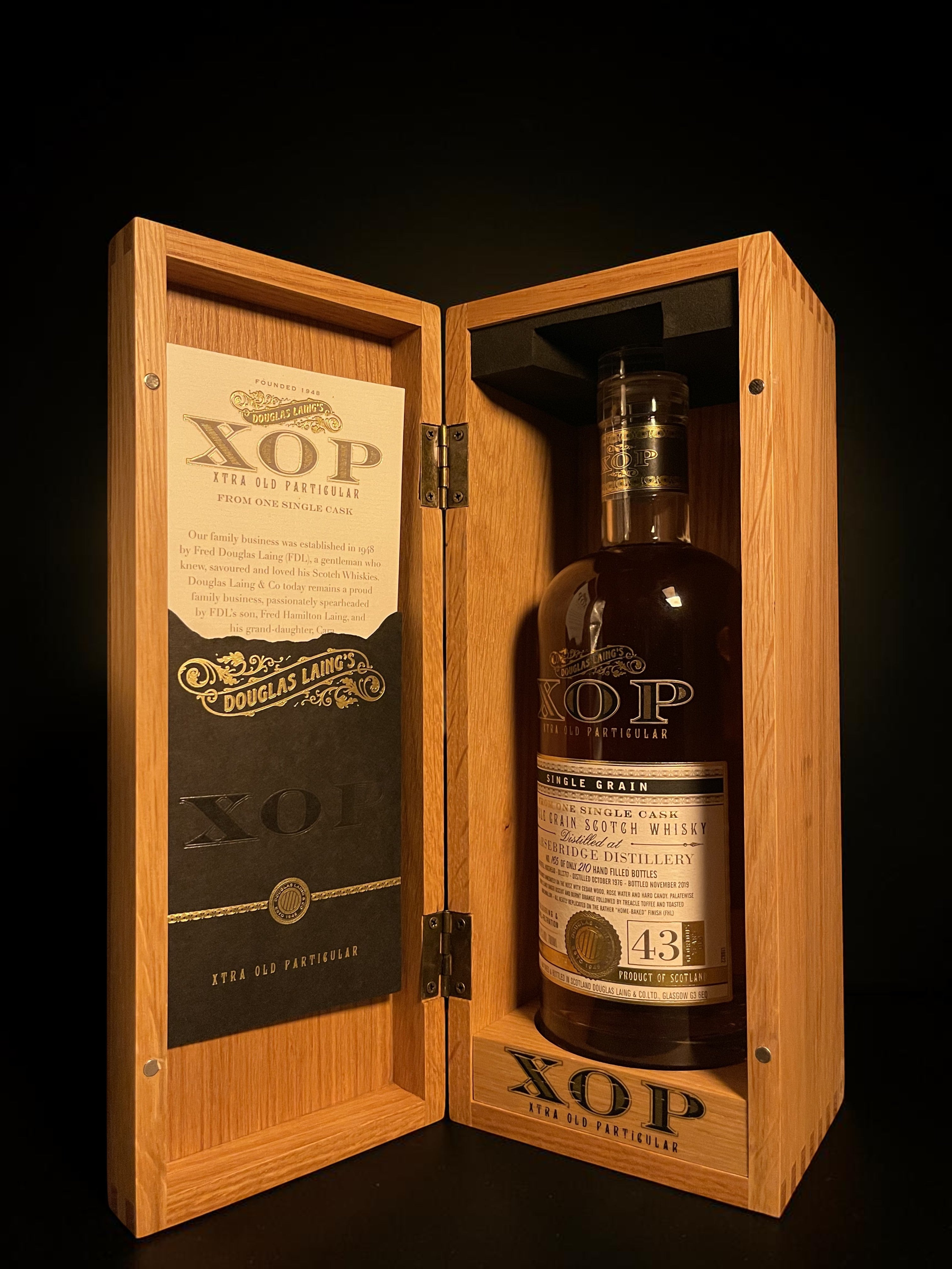 Carsebridge 1976 43 Year Old XOP Cask DL13717 | Douglas Laing