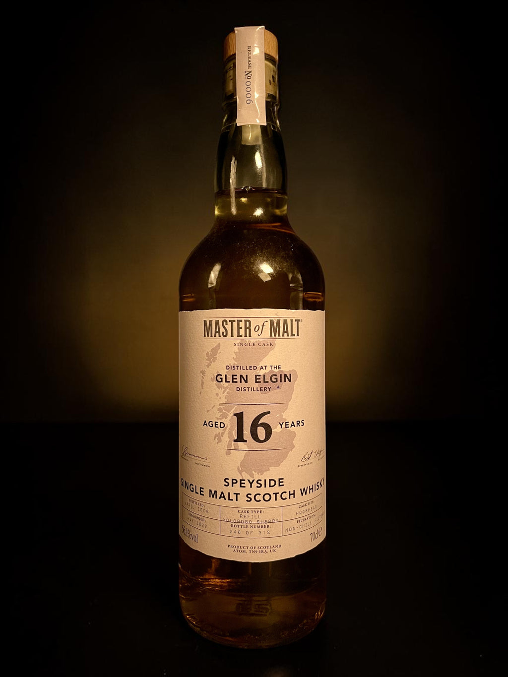 Glen Elgin 2006 16 Year Old Single Cask Release No.6 | Master of Malt