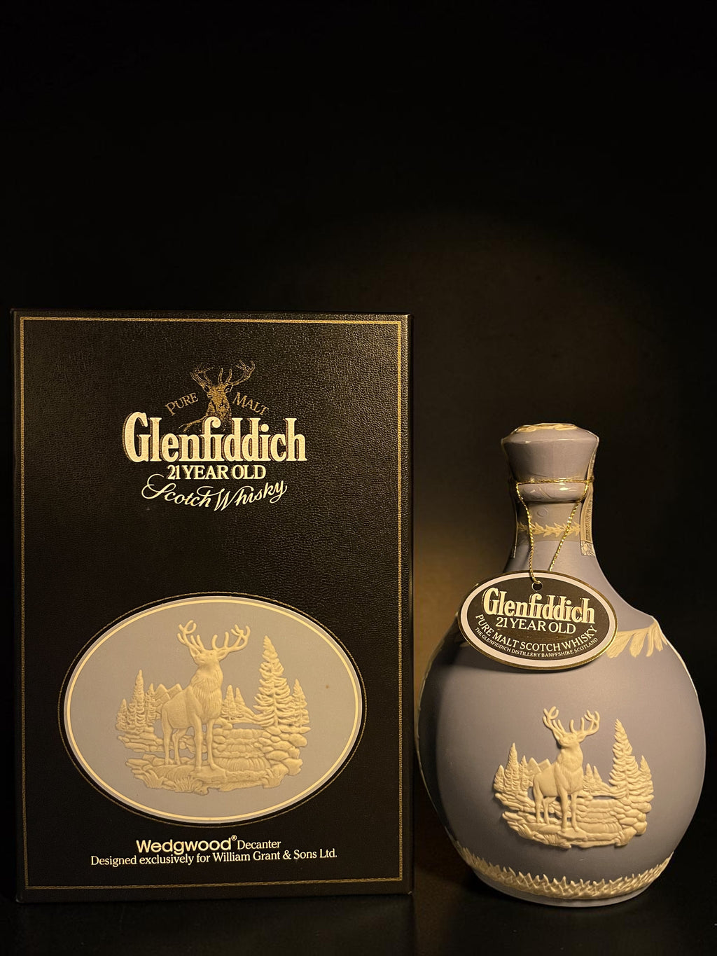 Glenfiddich 21 Year Old 1987 Centenary Wedgwood Jasper Decanter | Glenfiddich