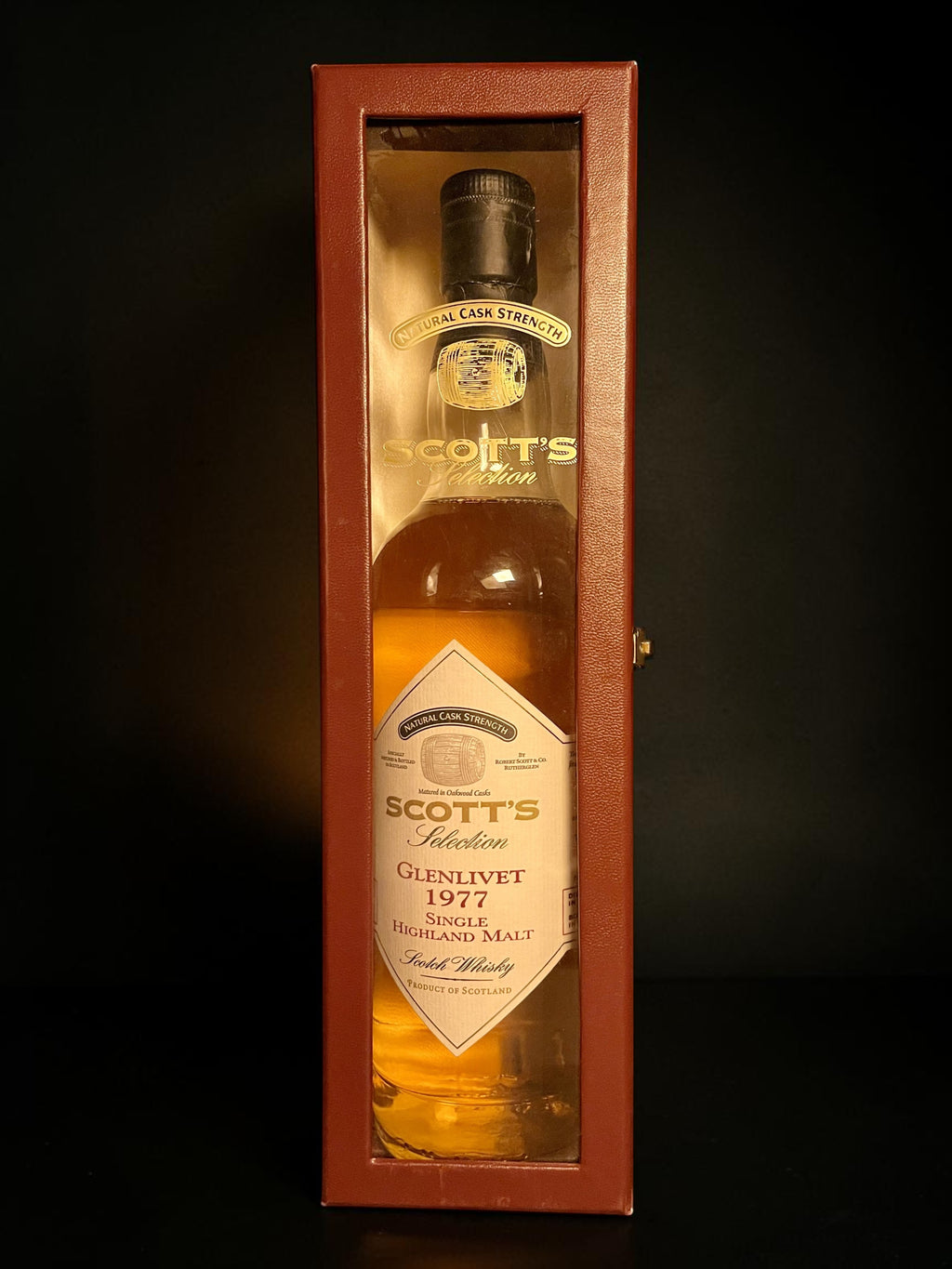 Glenlivet 1977 29 Year Old Single Cask Natural Cask Strength | Scott’s Selection