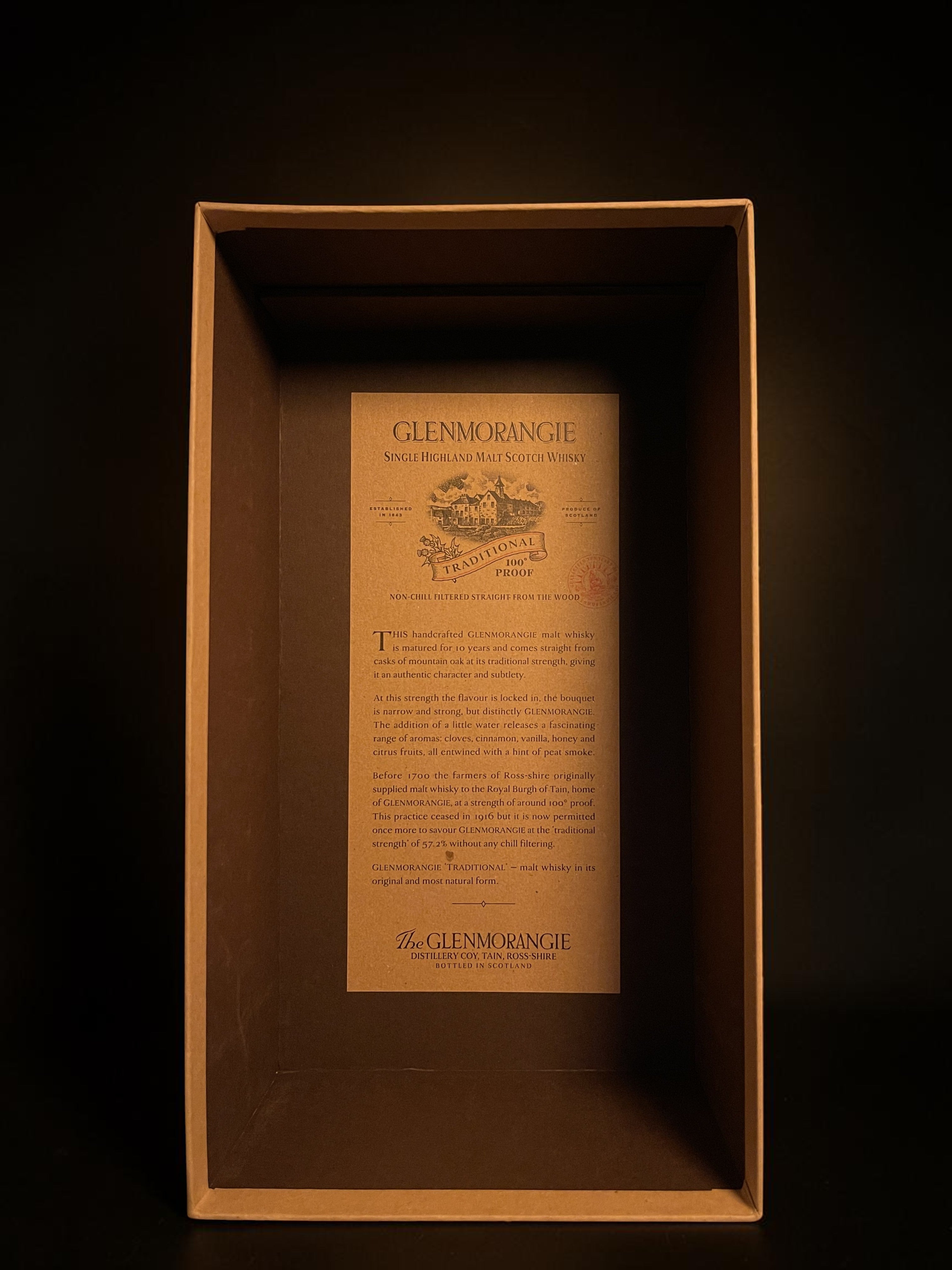 Glenmorangie 10 Year Old Traditional 100° Proof 1L | Glenmorangie