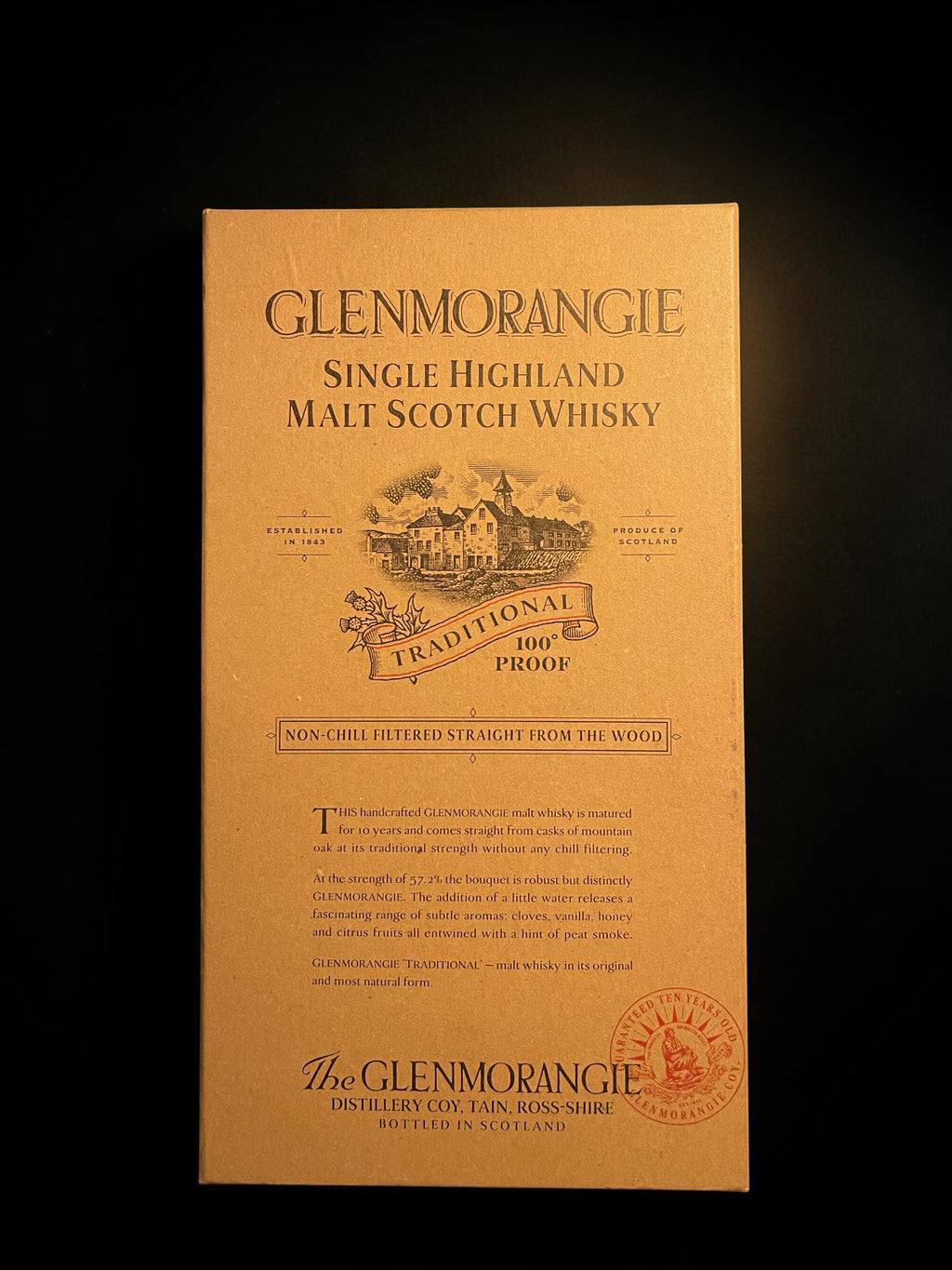 Glenmorangie 10 Year Old Traditional 100° Proof 1L | Glenmorangie