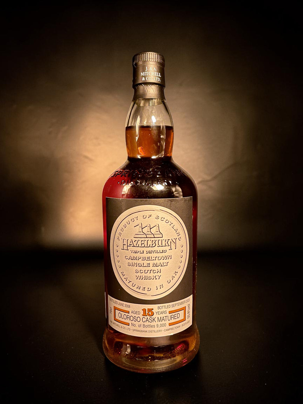 Hazelburn 2008 15 Year Old Oloroso Cask Matured | Springbank