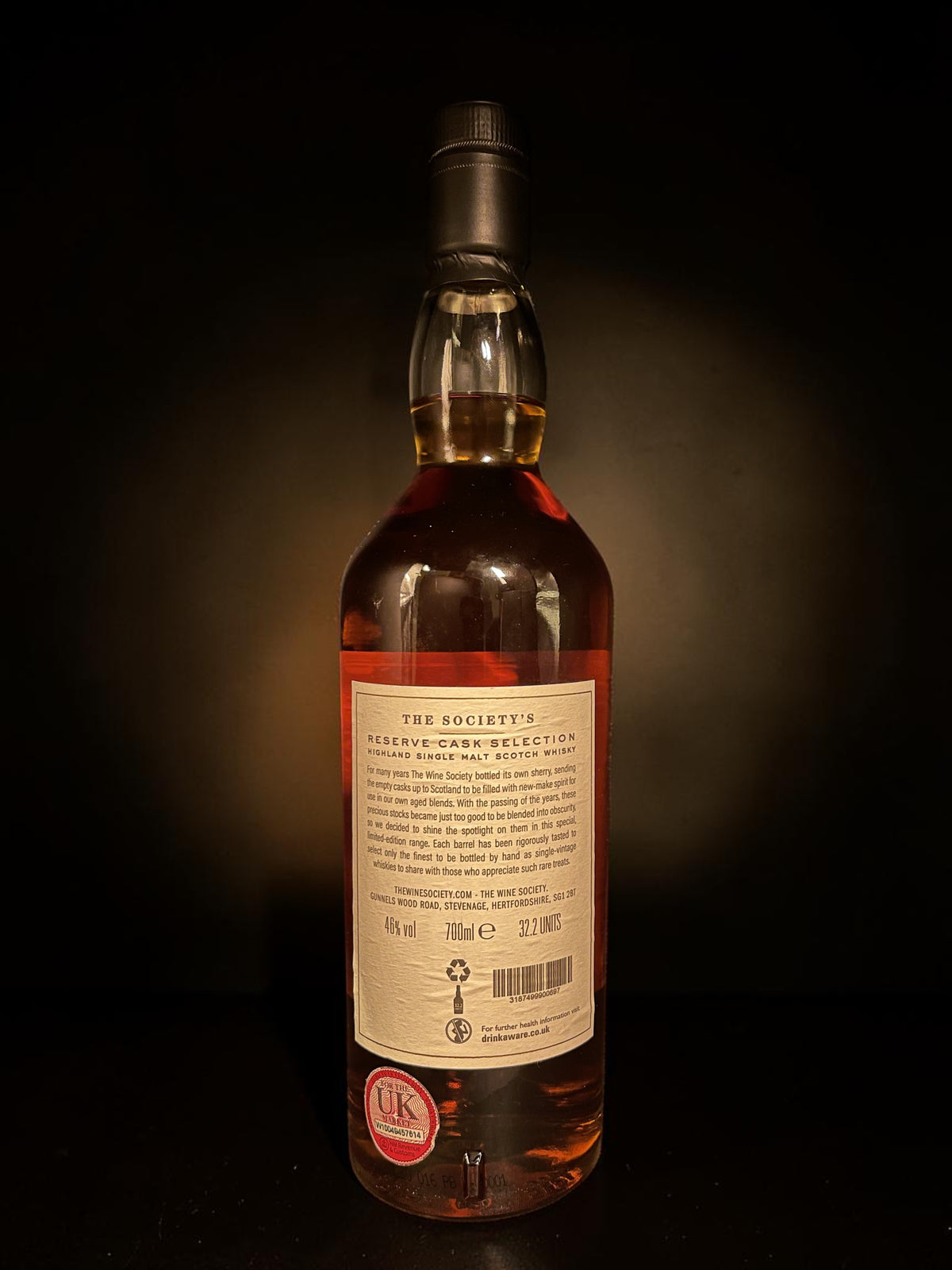 Highland 1989 30 Year Old Reserve Cask Selection | The Wine Society