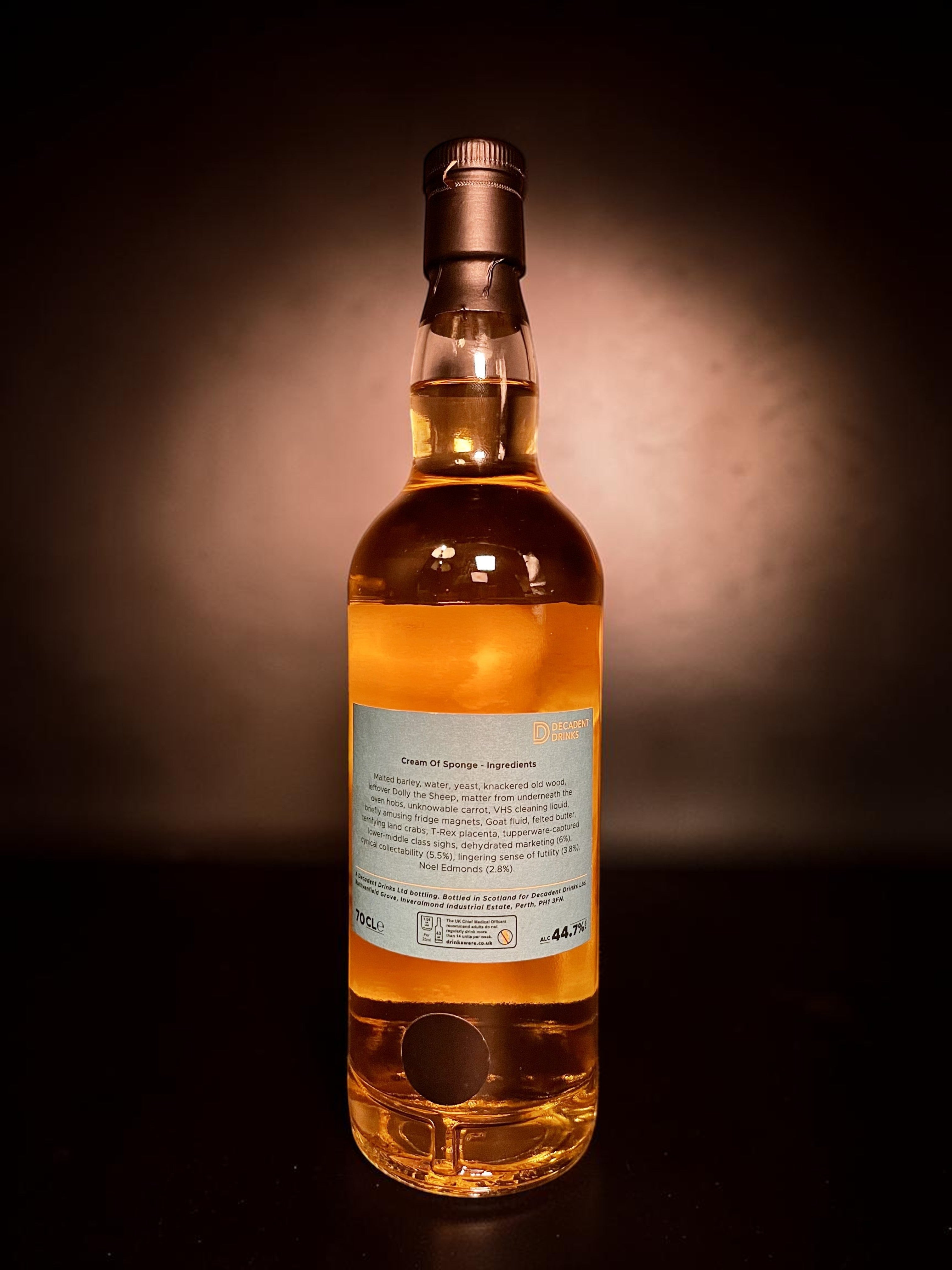 Highland 1993 28 Year Old Whisky Sponge Edition No.59A Cream Of Sponge | Decadent Drinks
