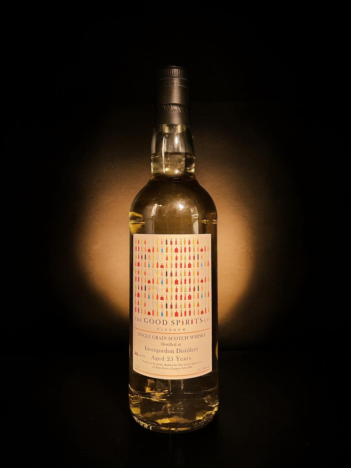 Invergordon 25 Year Old Single Grain | The Good Spirits Co.