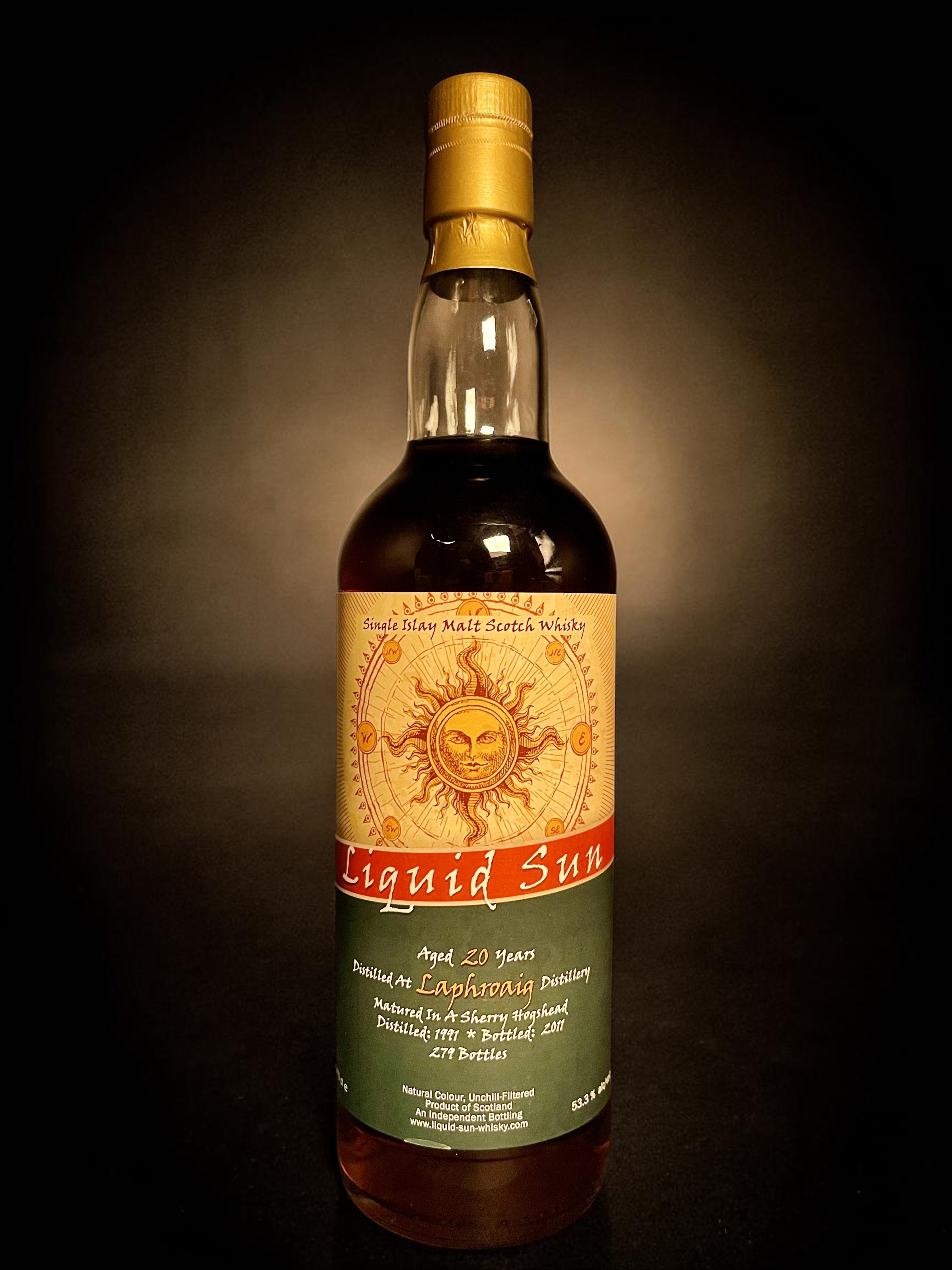 Laphroaig 1991 20 Year Old Liquid Sun | Liquid Sun