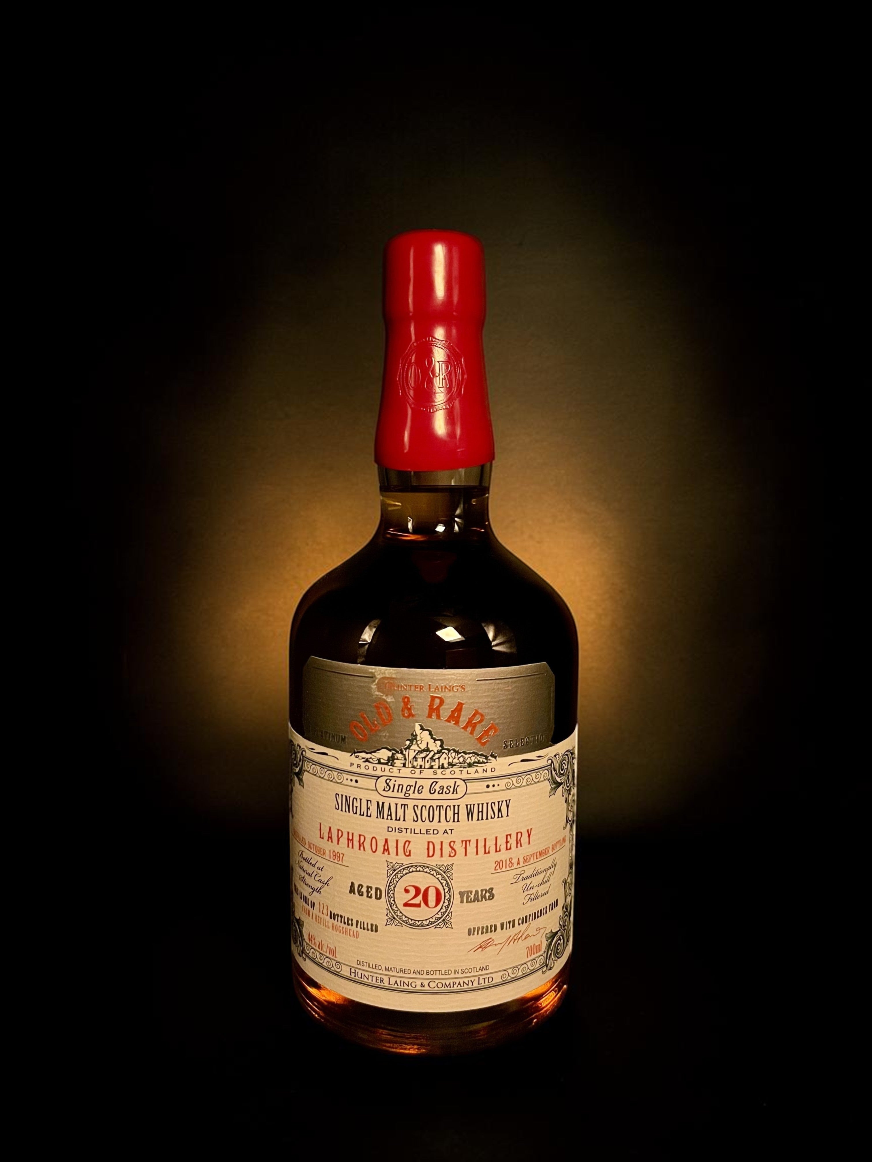 Laphroaig 1997 20 Year Old Hunter Laing Old & Rare Platinum Selection | Hunter Laing