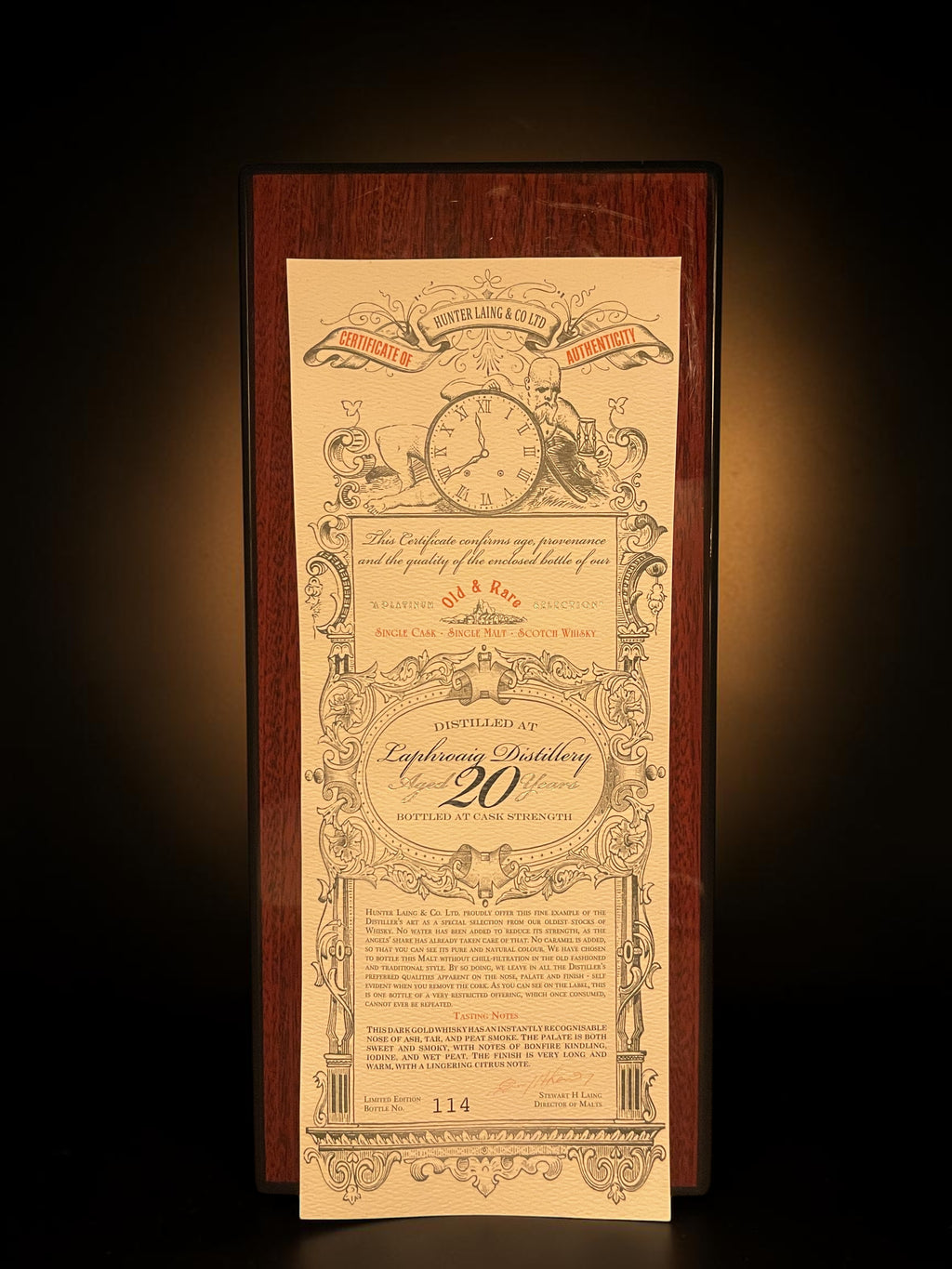 Laphroaig 1997 20 Year Old Hunter Laing Old & Rare Platinum Selection | Hunter Laing