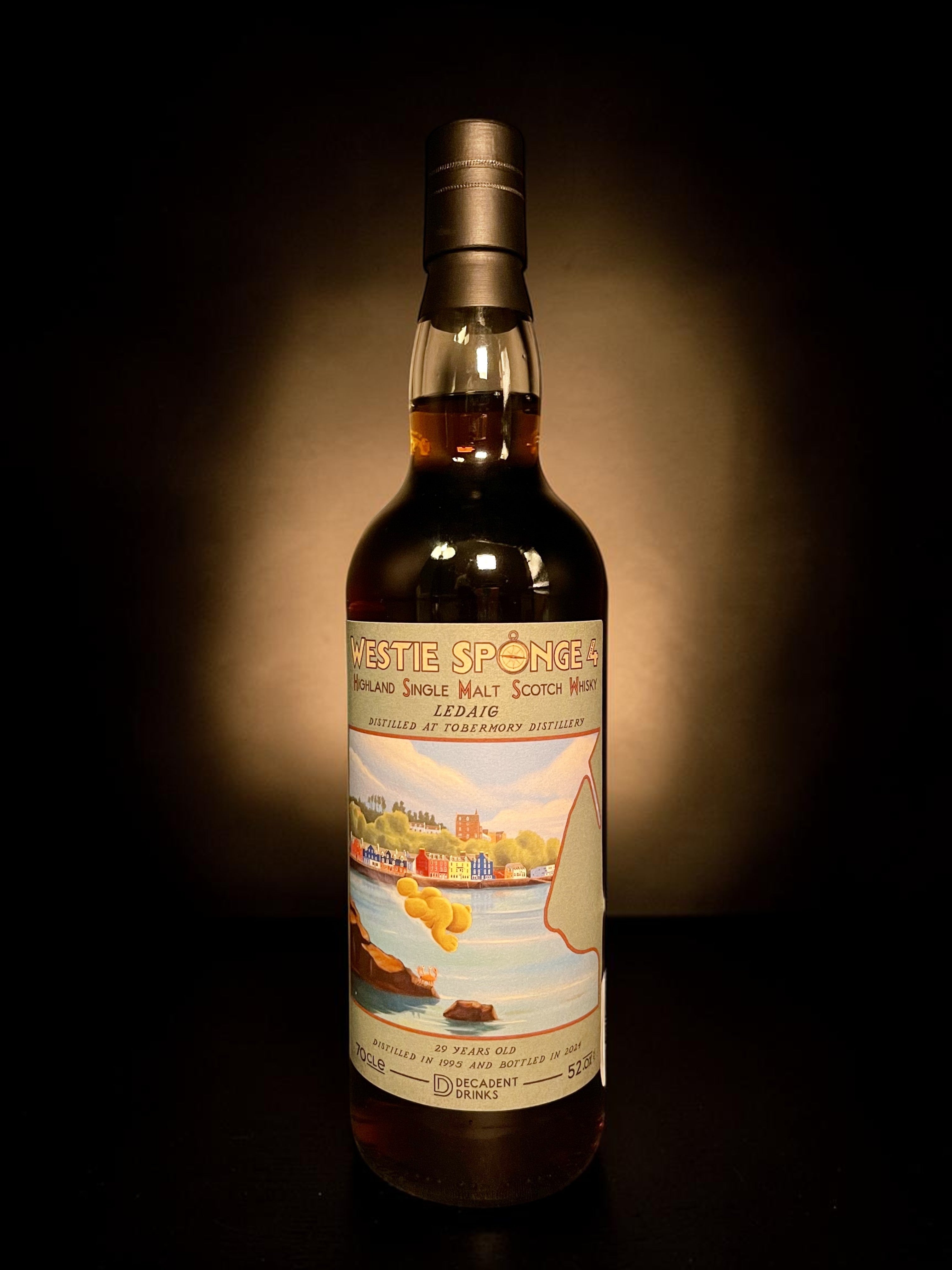 Ledaig 1995 29 Year Old Westie Sponge Edition No.4 | Decadent Drinks
