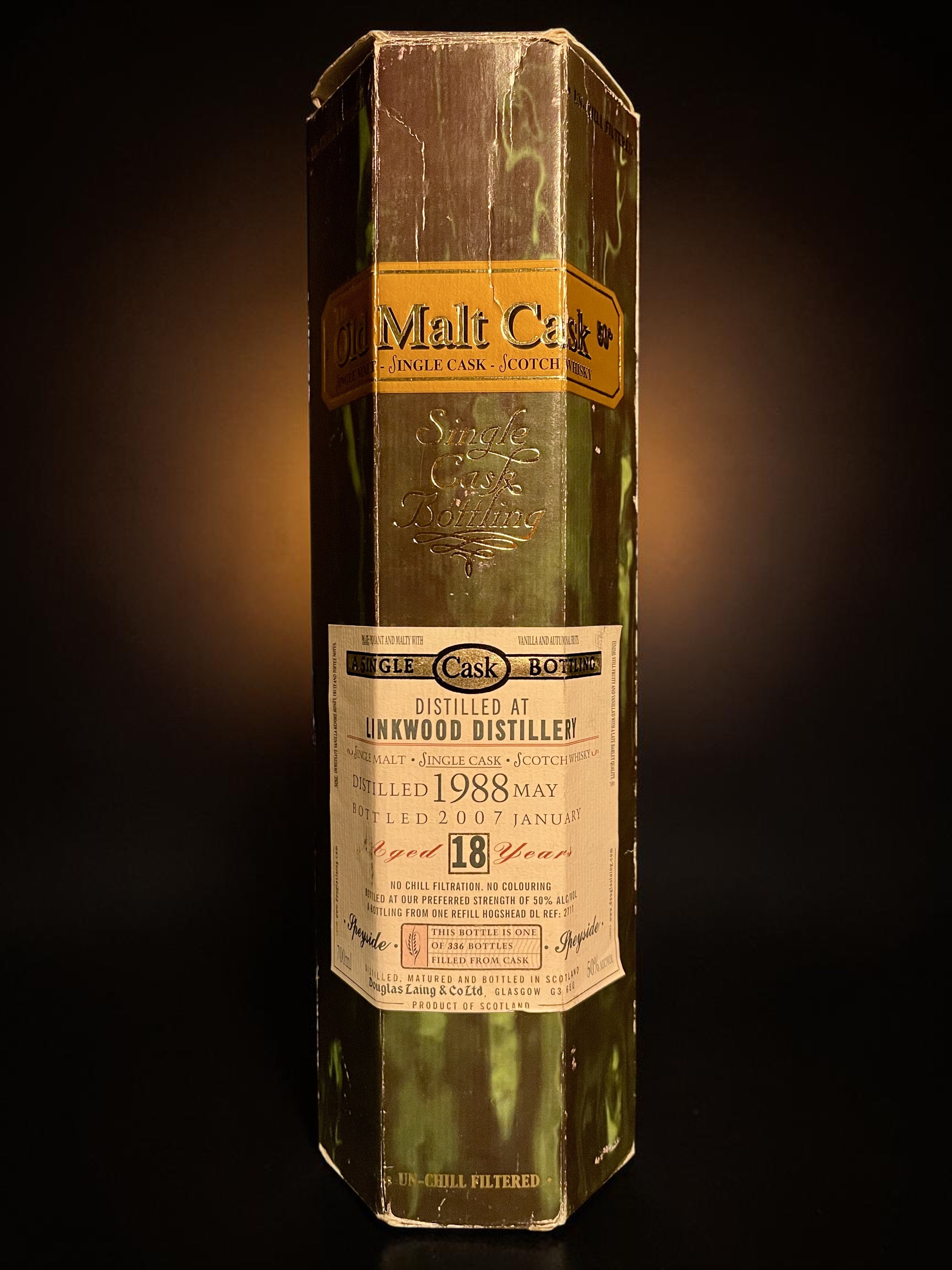 Linkwood 1988 18 Year Old Single Cask #2111 | Douglas Laing Old Malt Cask