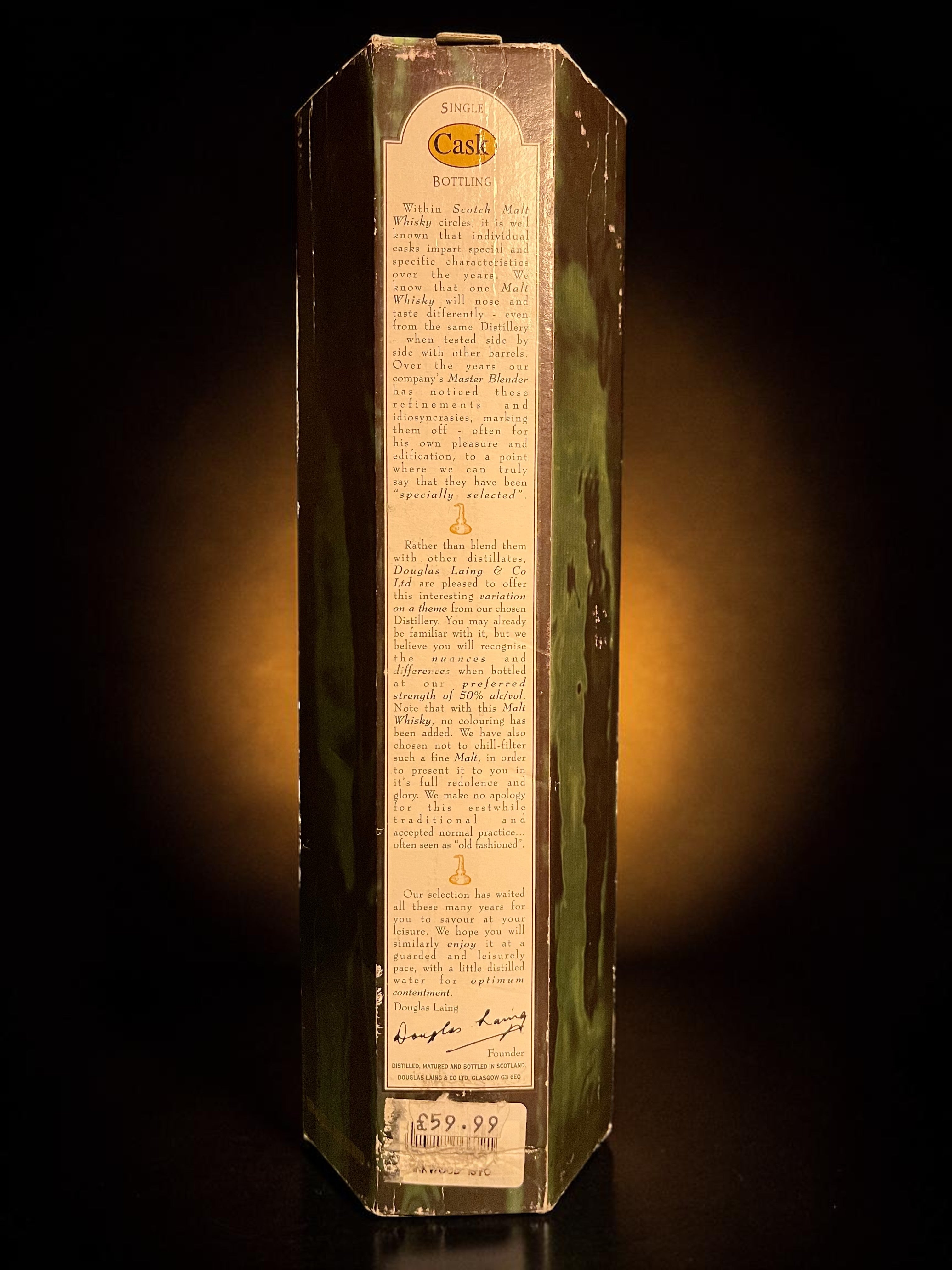Linkwood 1988 18 Year Old Single Cask #2111 | Douglas Laing Old Malt Cask