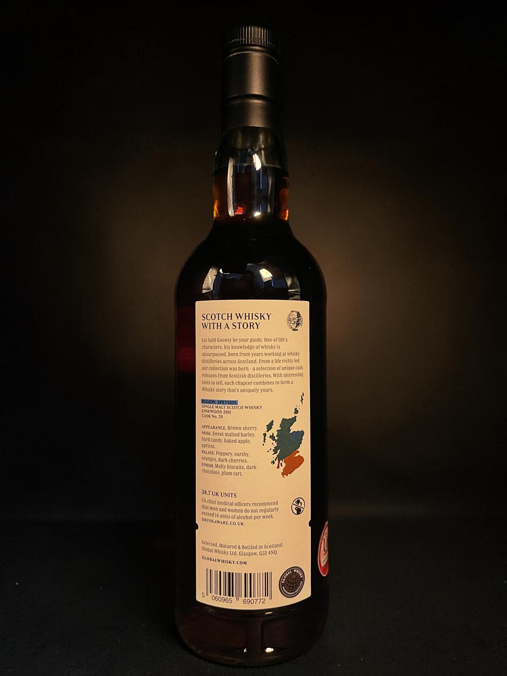 Linkwood 2011 13 Year Old Single Cask #70 Auld Goonsy | Global Whisky