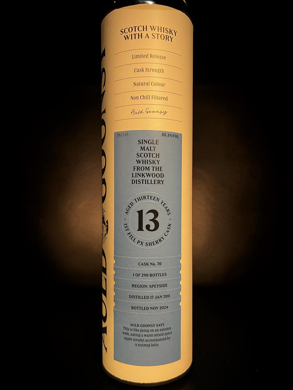 Linkwood 2011 13 Year Old Single Cask #70 Auld Goonsy | Global Whisky