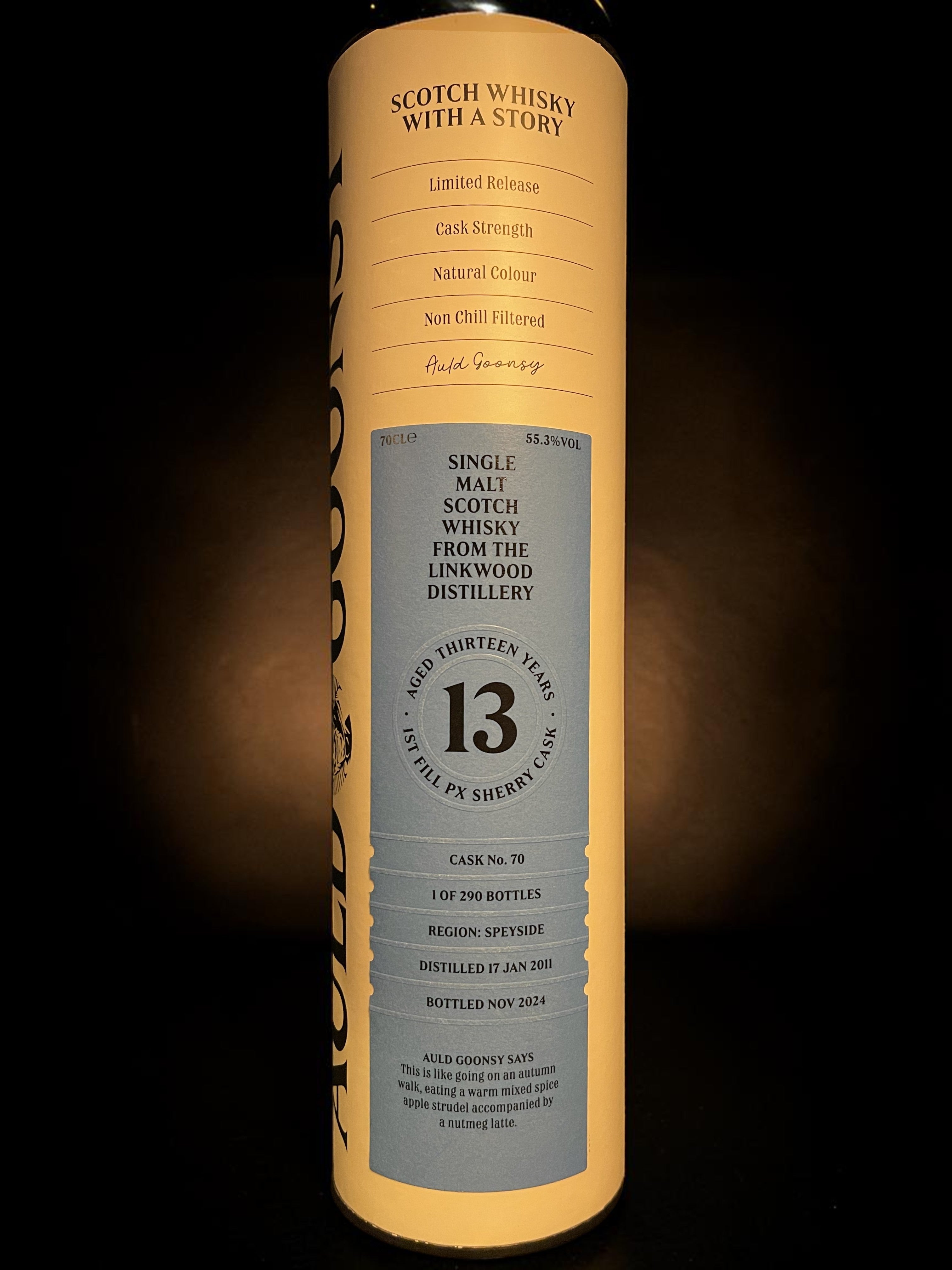 Linkwood 2011 13 Year Old Single Cask #70 Auld Goonsy | Global Whisky