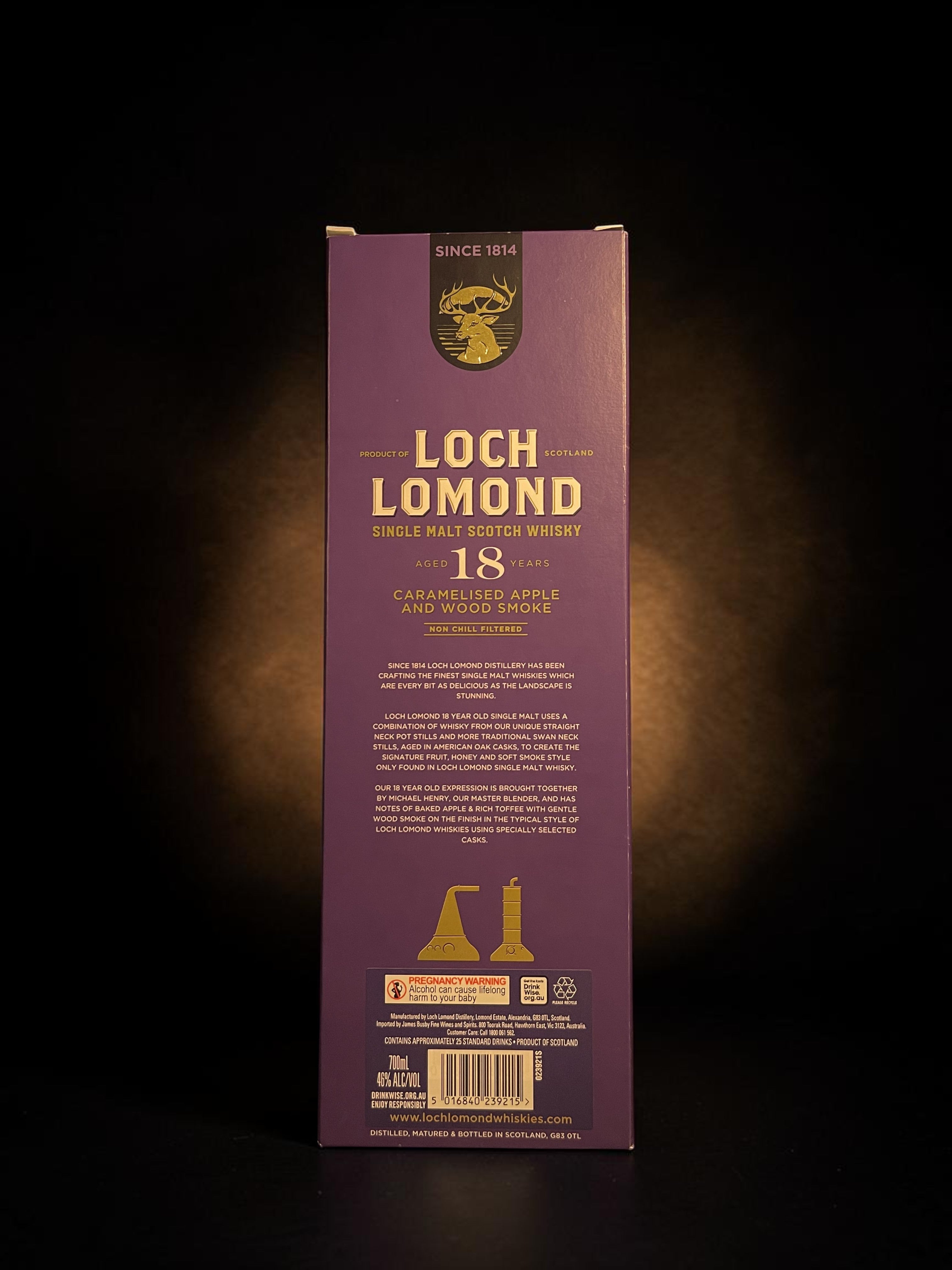 Loch Lomond 18 Year Old Single Malt | Loch Lomond