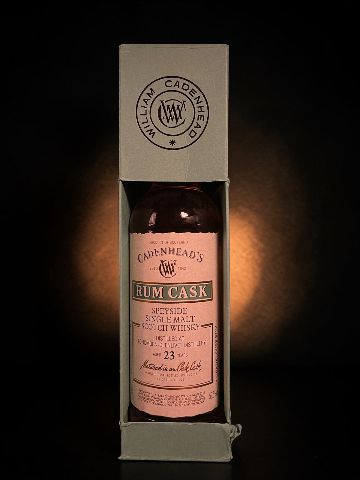 Longmorn-Glenlivet 1994 23 Year Old Rum Cask | Cadenhead's