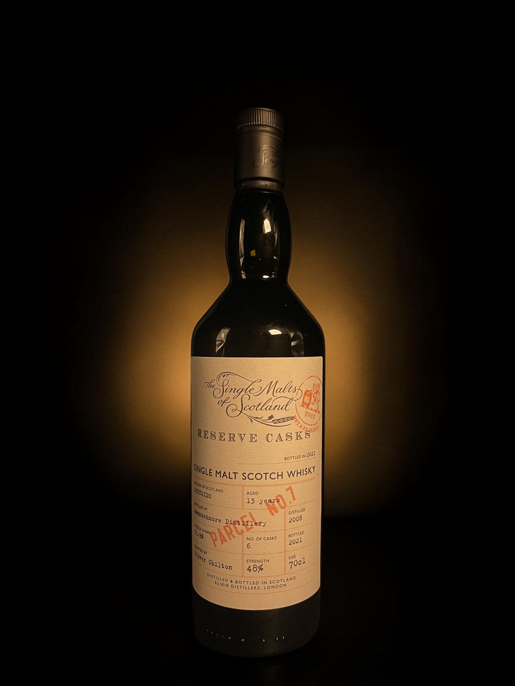 Mannochmore 2008 13 Year Old Reserve Casks Parcel No. 7 | Elixir Distillers
