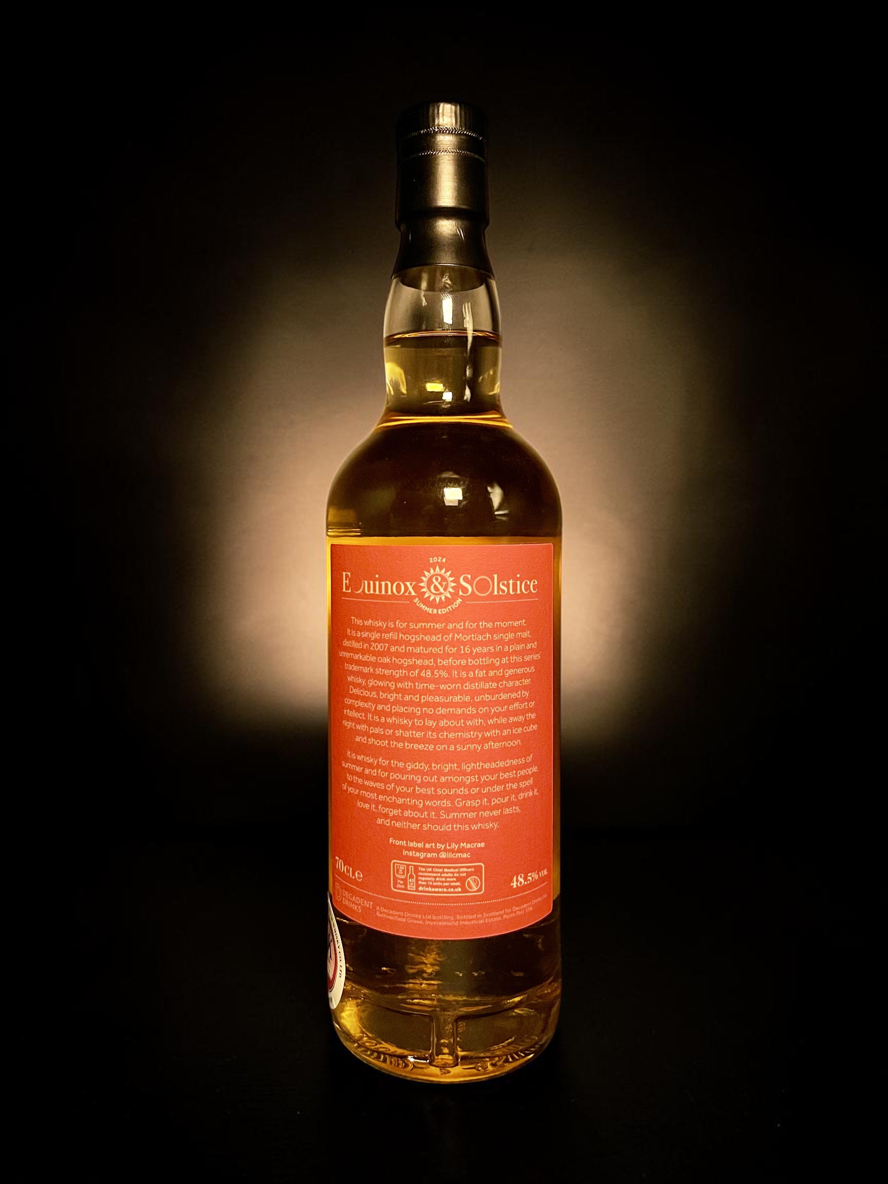 Mortlach 2007 16 Year Old Equinox & Solstice Summer Edition 2024 | Decadent Drinks