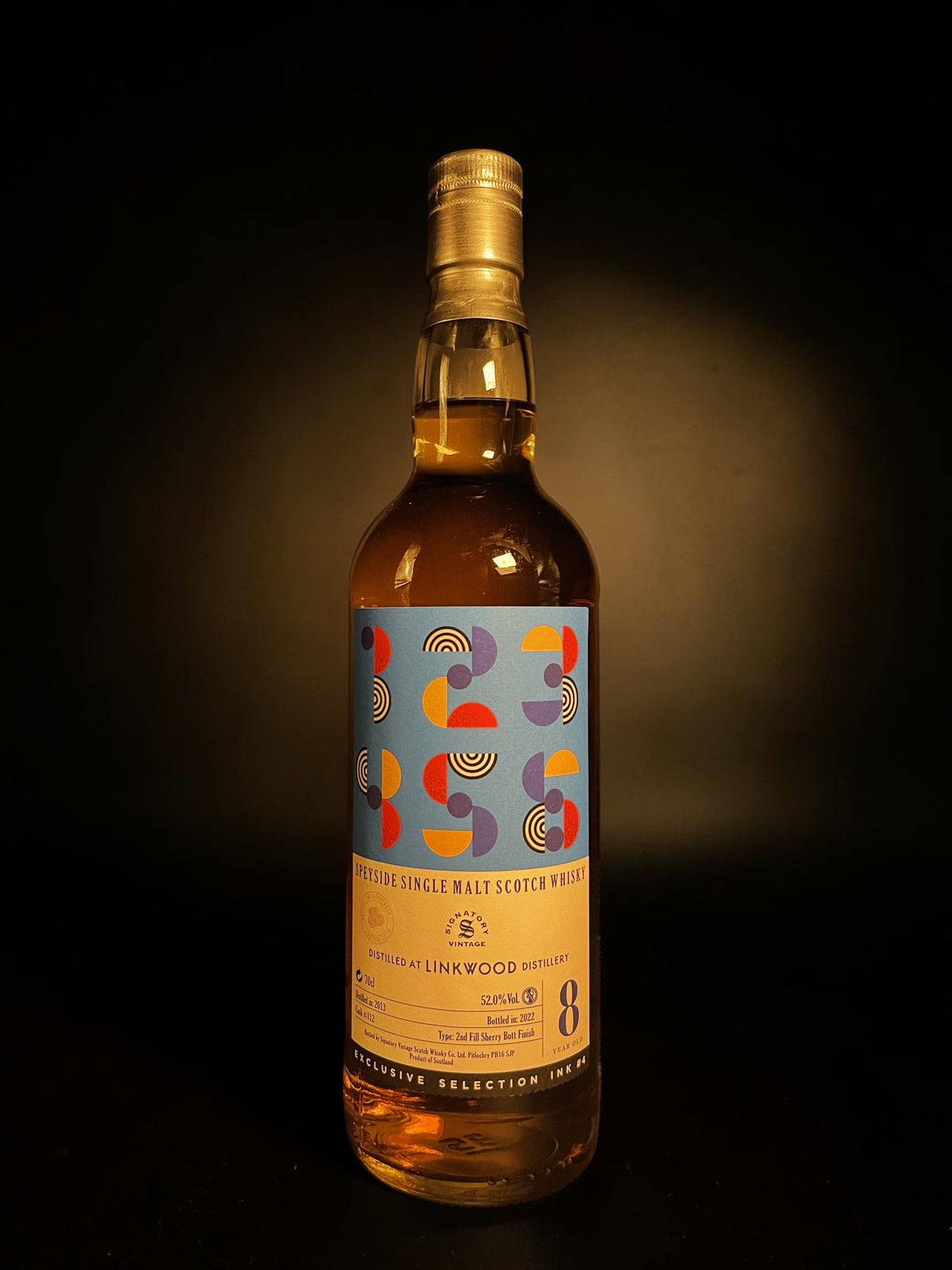 Linkwood 2013 8 Year Old Exclusive Selection Ink #4 | Signatory Vintage
