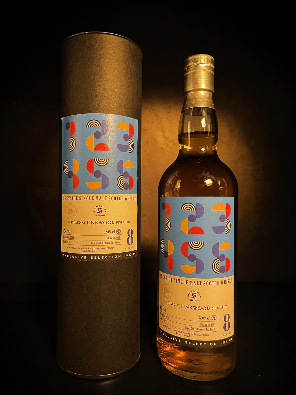 Linkwood 2013 8 Year Old Exclusive Selection Ink #4 | Signatory Vintage