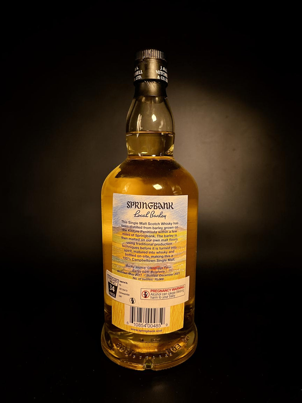 Springbank 2010 10 Year Old Local Barley 2021 Release | Springbank