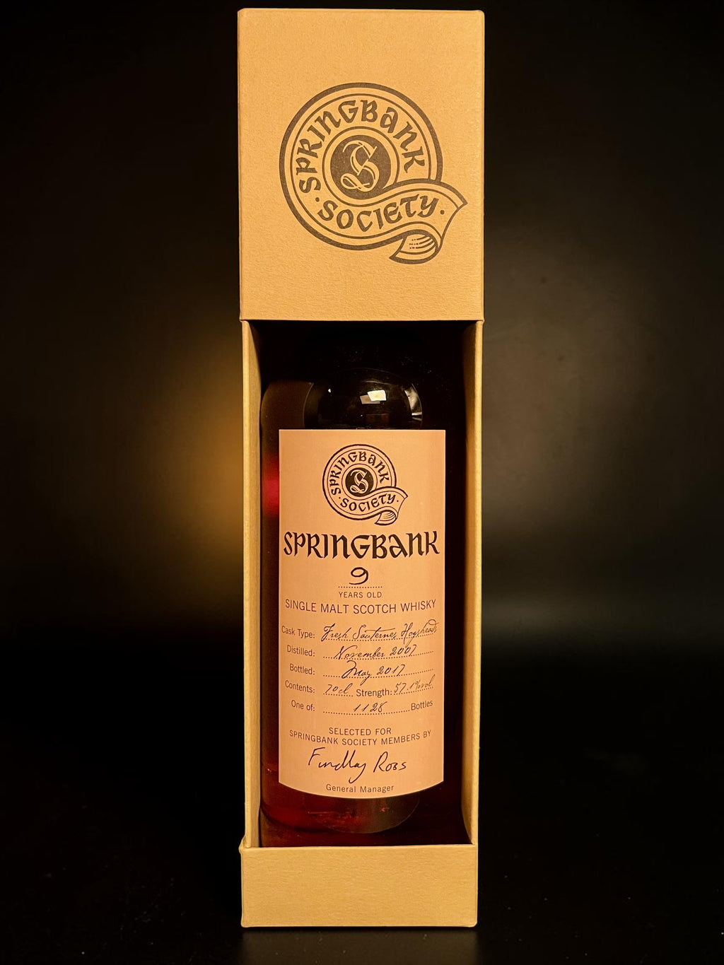 Springbank 2007 9 Year Old Fresh Sauternes Hogshead | Springbank