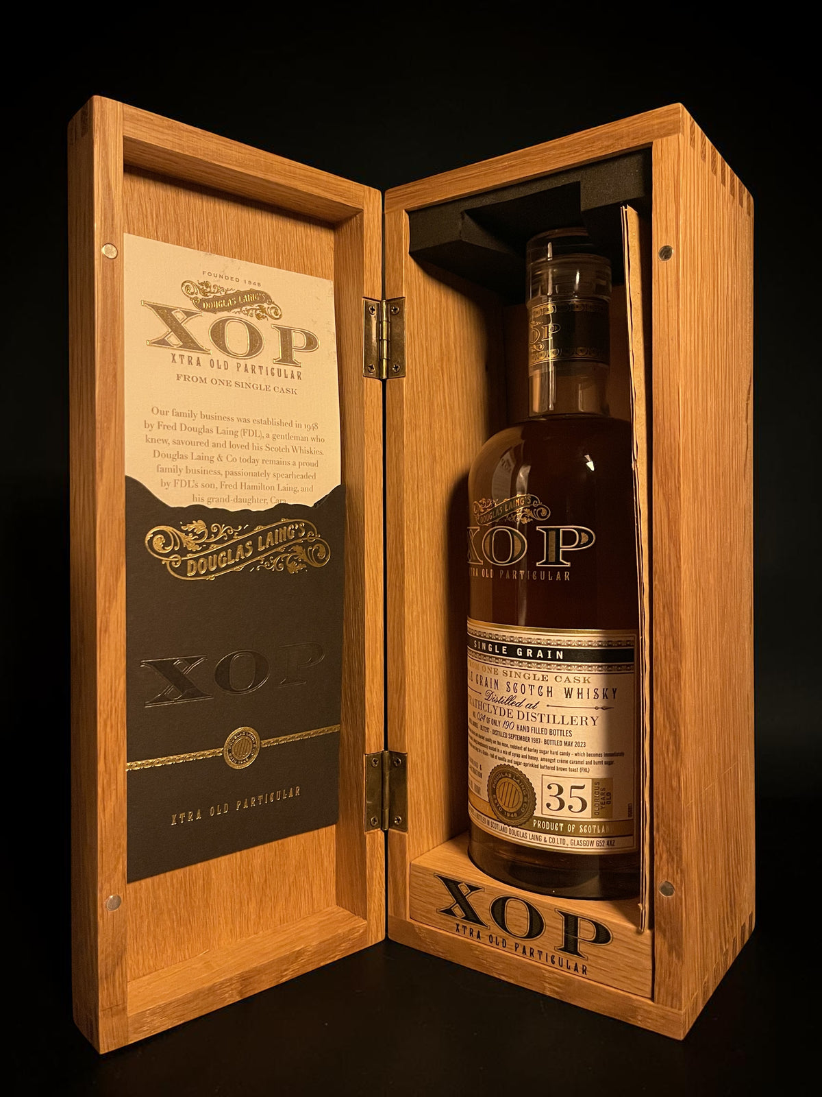 Strathclyde 1987 35 Year Old XOP Single Cask | Douglas Laing