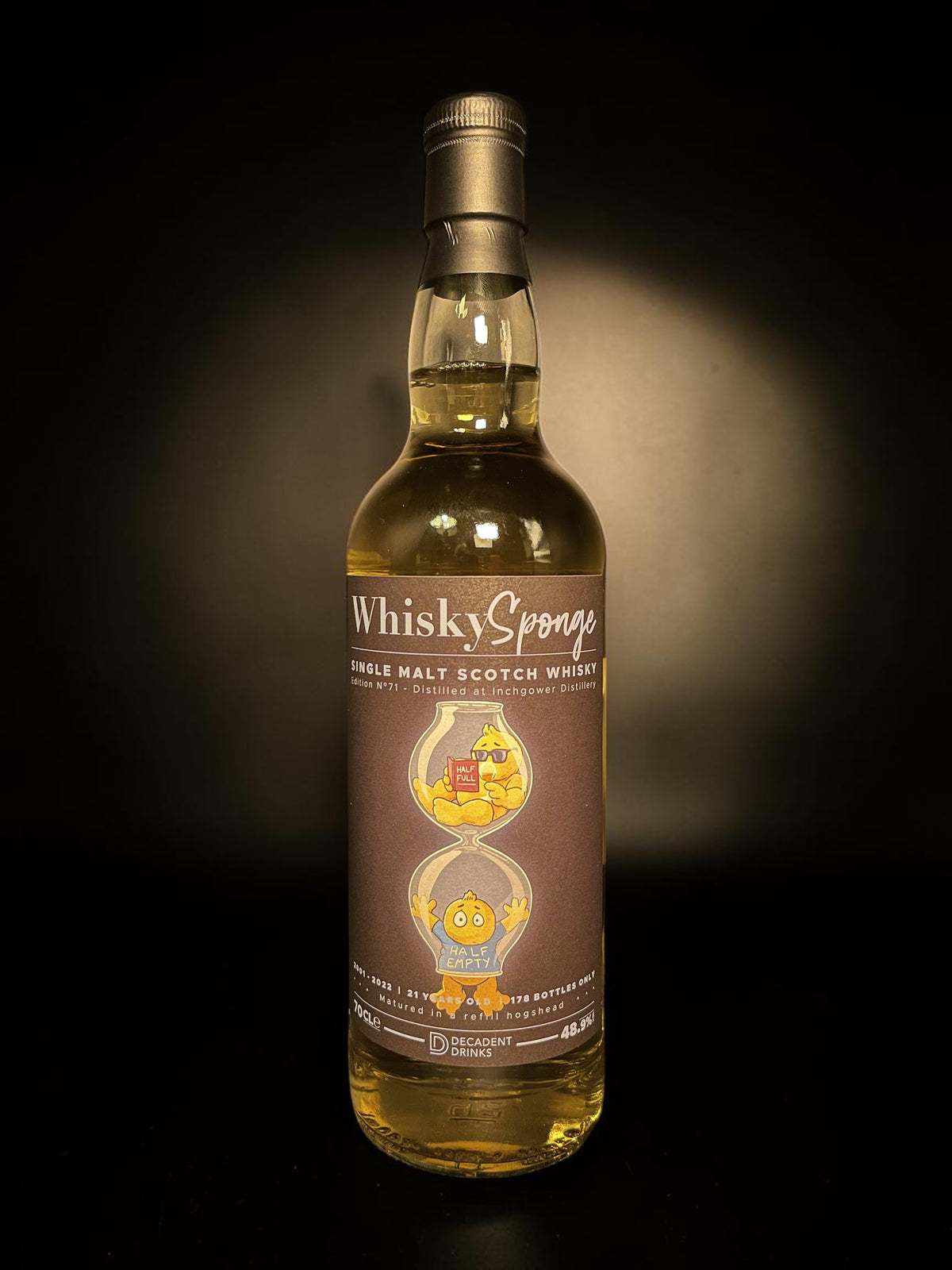 Inchgower 2001 21 Year Old Whisky Sponge Edition No. 71 | Decadent Drinks